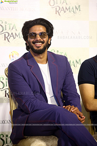 Dulquer Salmaan at Sita Ramam Trailer Launch