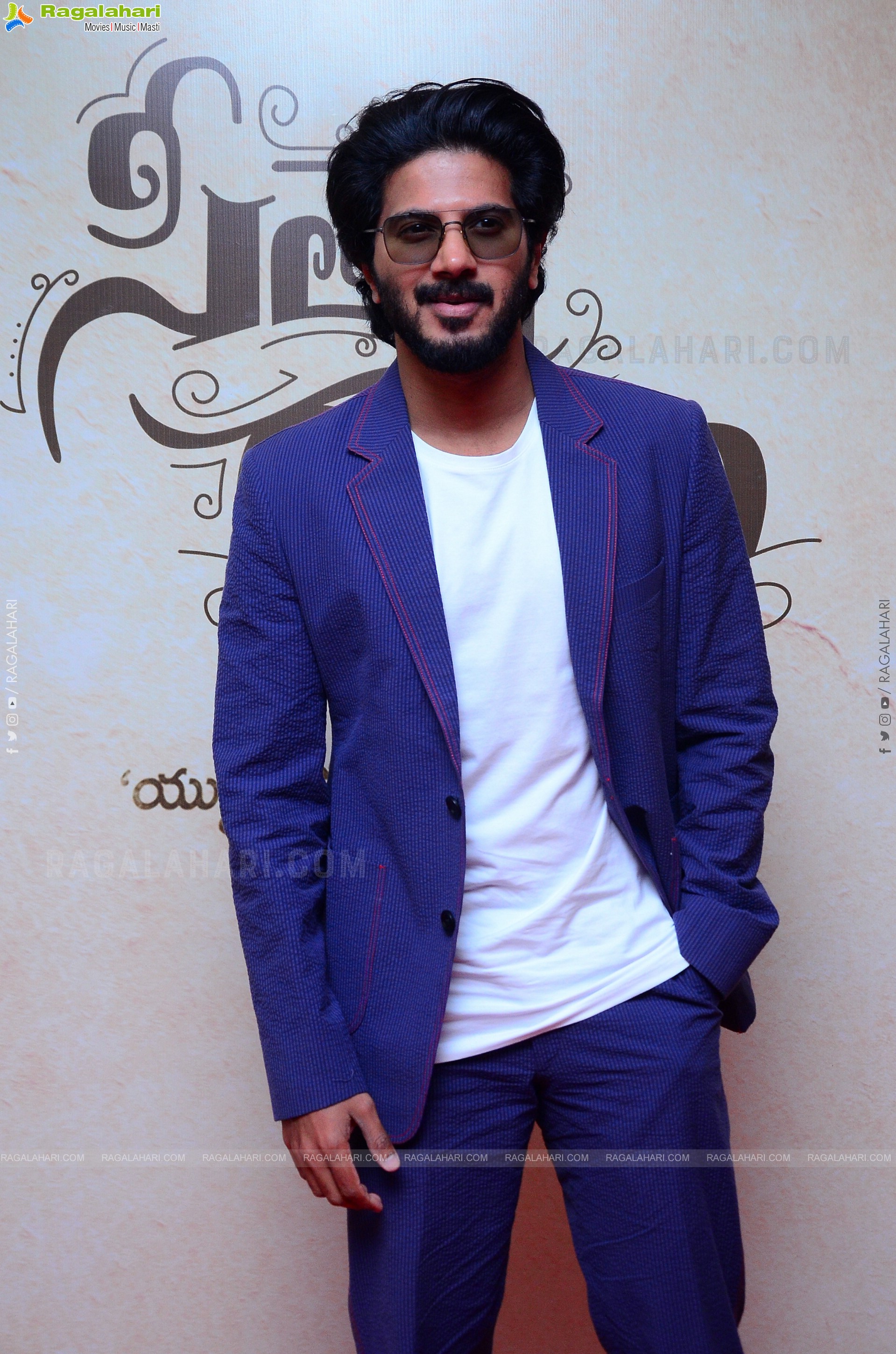 Dulquer Salmaan at Sita Ramam Movie Trailer Launch, HD Photo Gallery