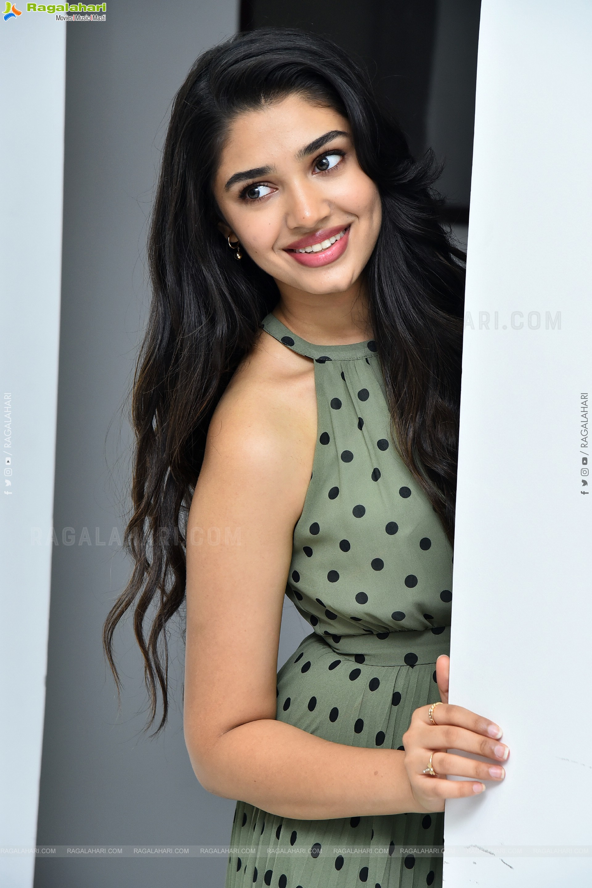 Krithi Shetty at The Warrior Movie Interview, HD Photo Gallery