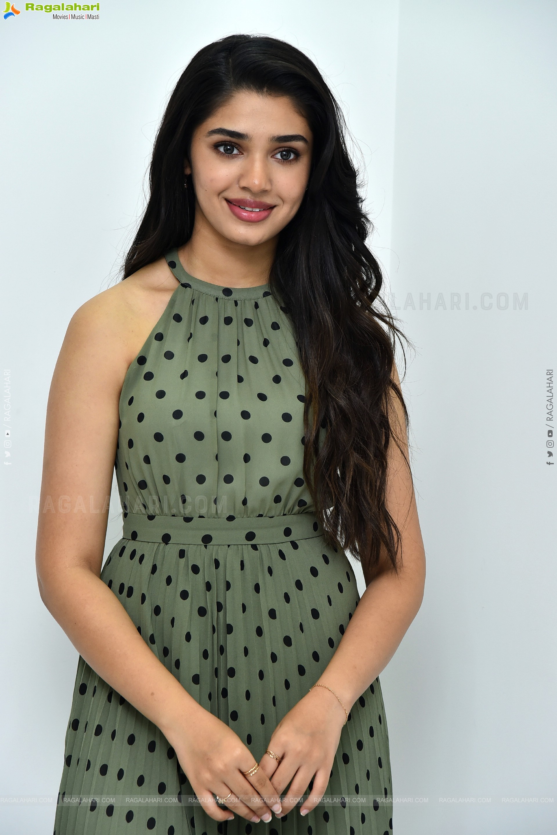 Krithi Shetty at The Warrior Movie Interview, HD Photo Gallery