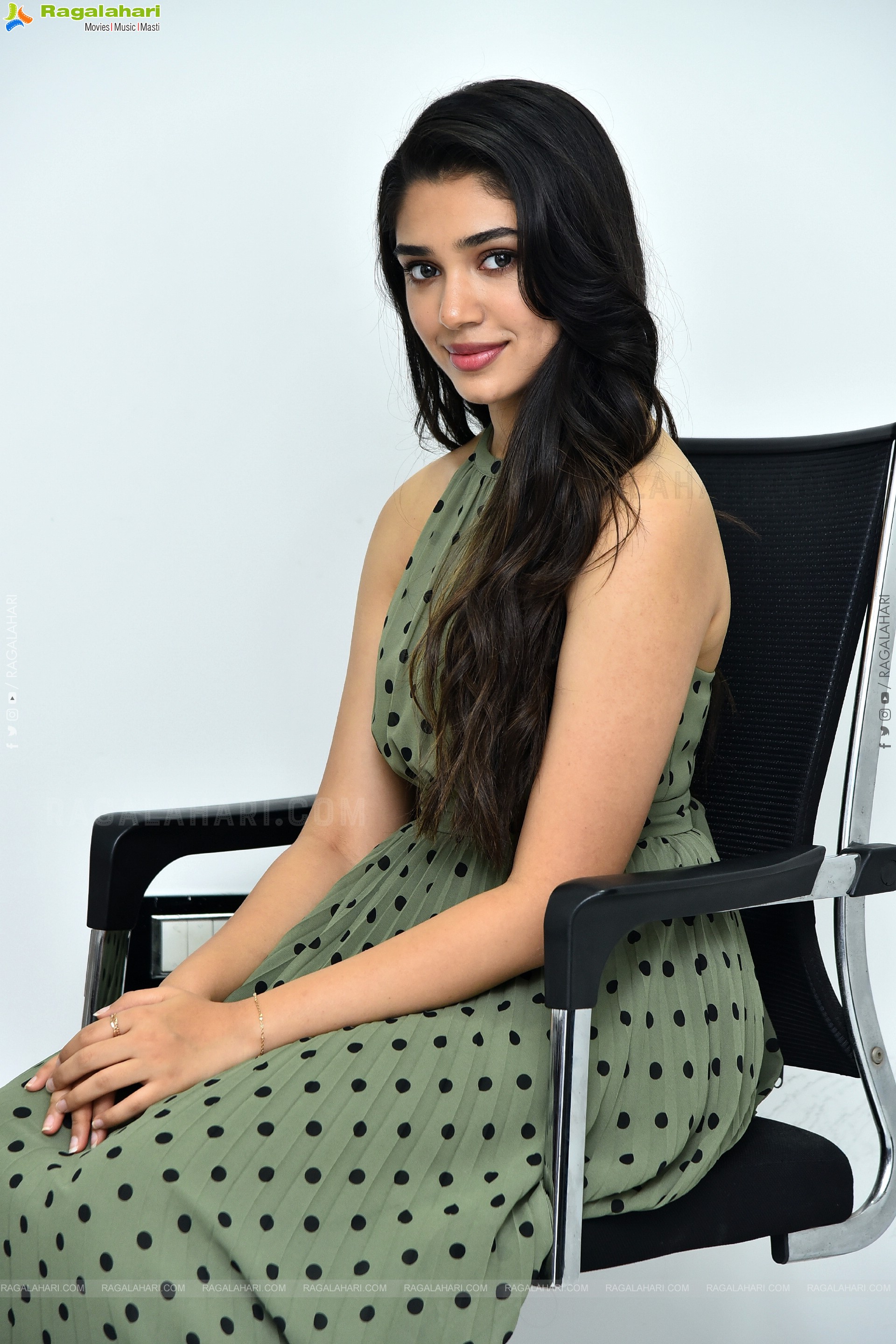 Krithi Shetty at The Warrior Movie Interview, HD Photo Gallery