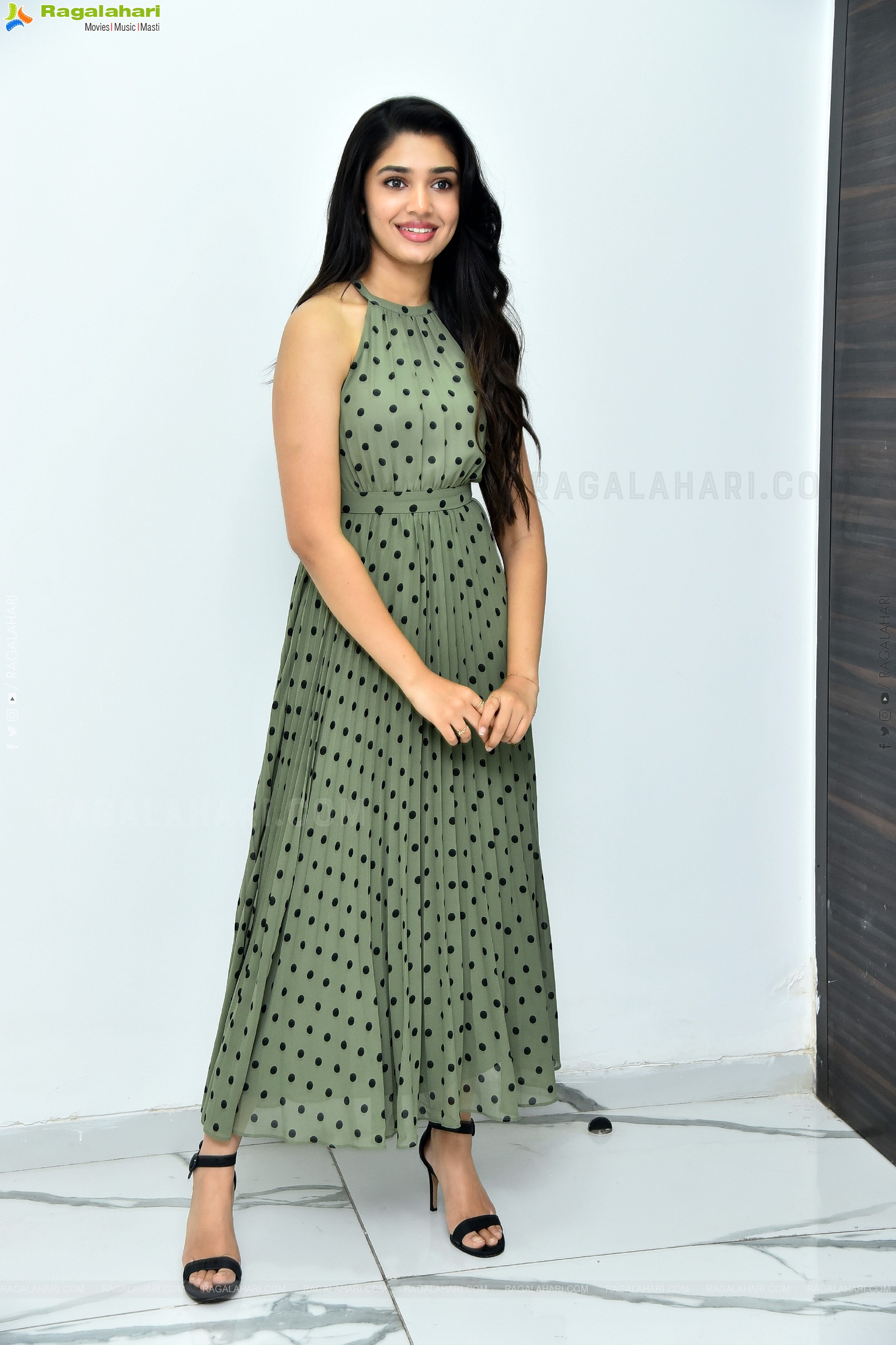 Krithi Shetty at The Warrior Movie Interview, HD Photo Gallery