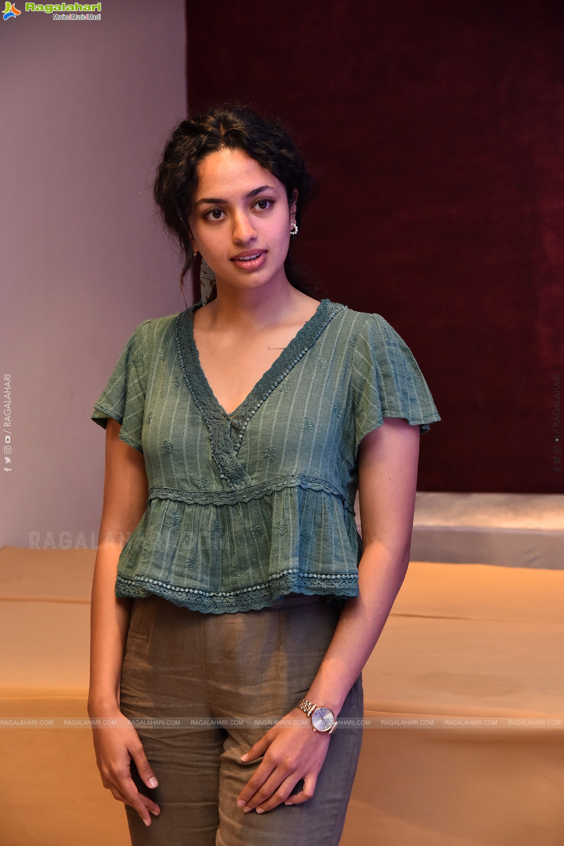 Malavika Nair at Thank You Movie Team Media Interaction, HD Photo Gallery