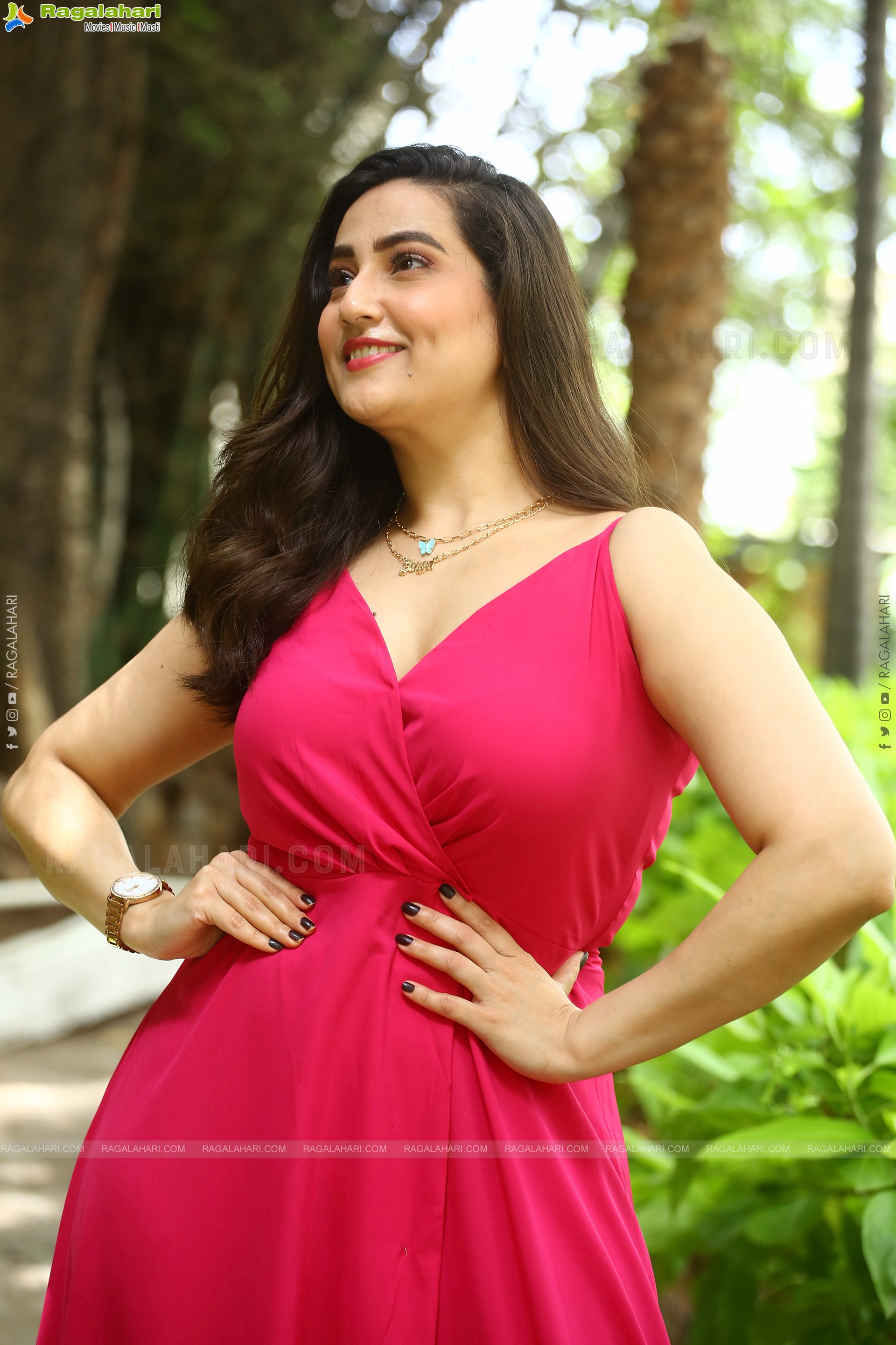 Anchor Manjusha at Thank You Movie Team Media Interaction, HD Photo Gallery