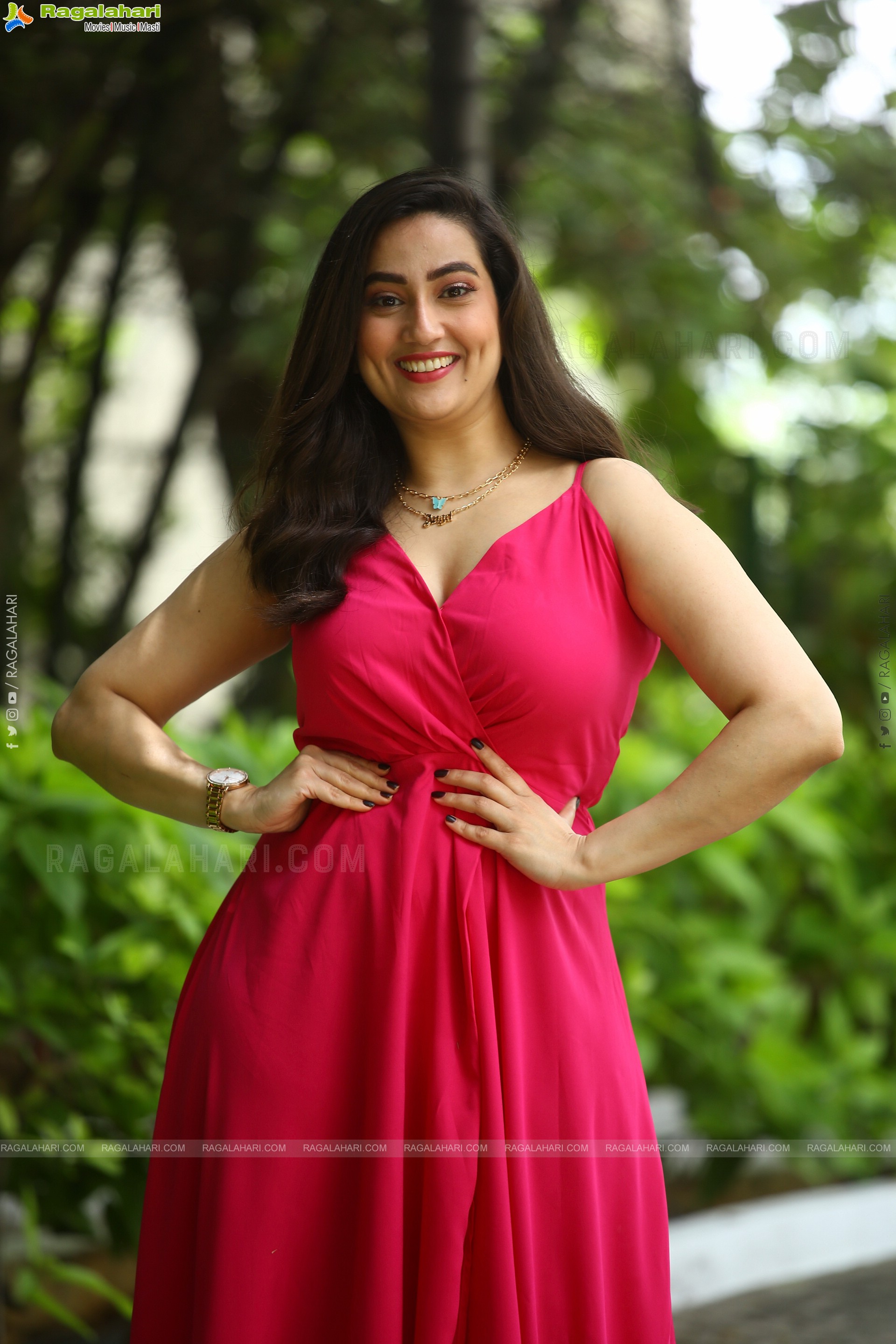 Anchor Manjusha at Thank You Movie Team Media Interaction, HD Photo Gallery