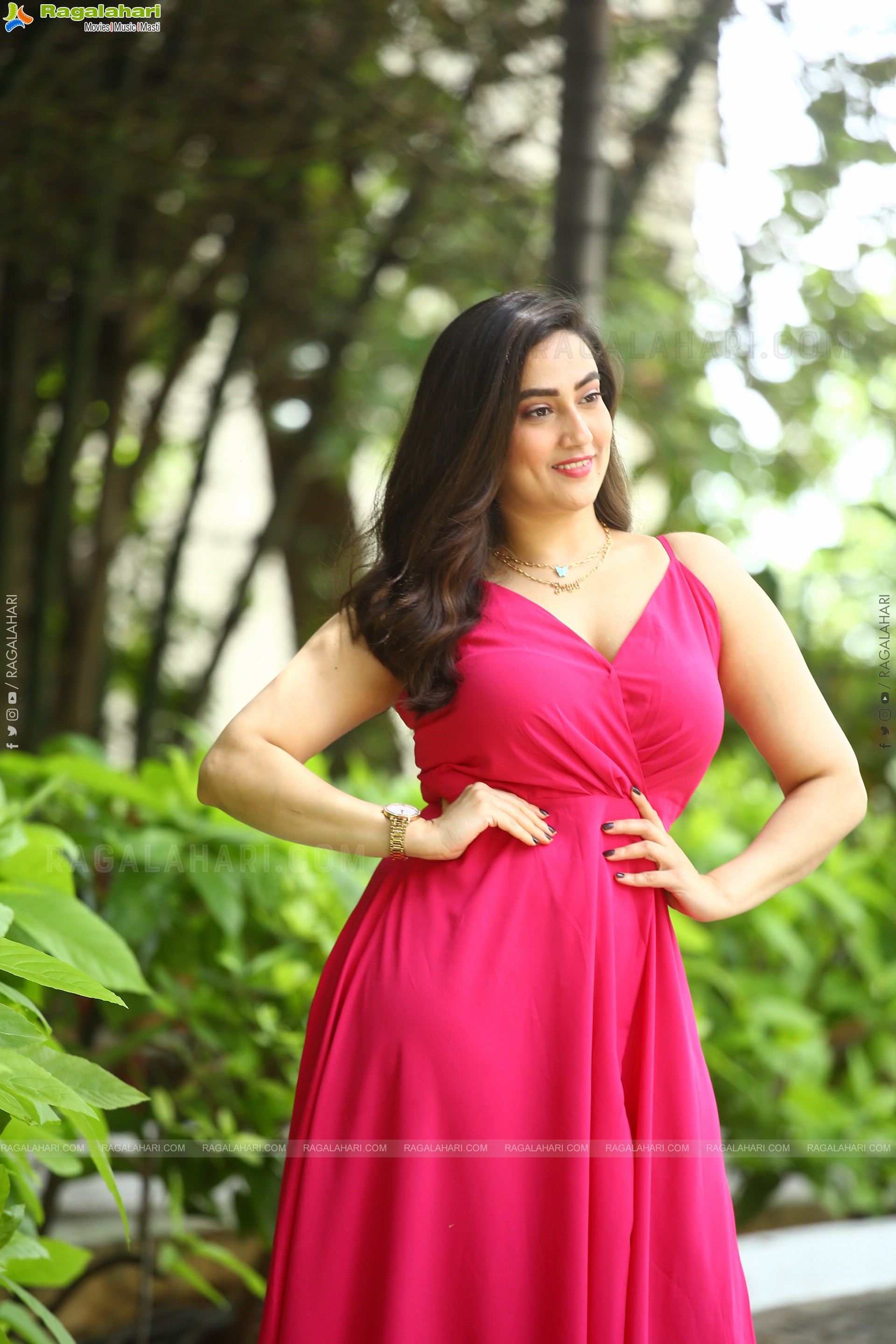 Anchor Manjusha at Thank You Movie Team Media Interaction, HD Photo Gallery