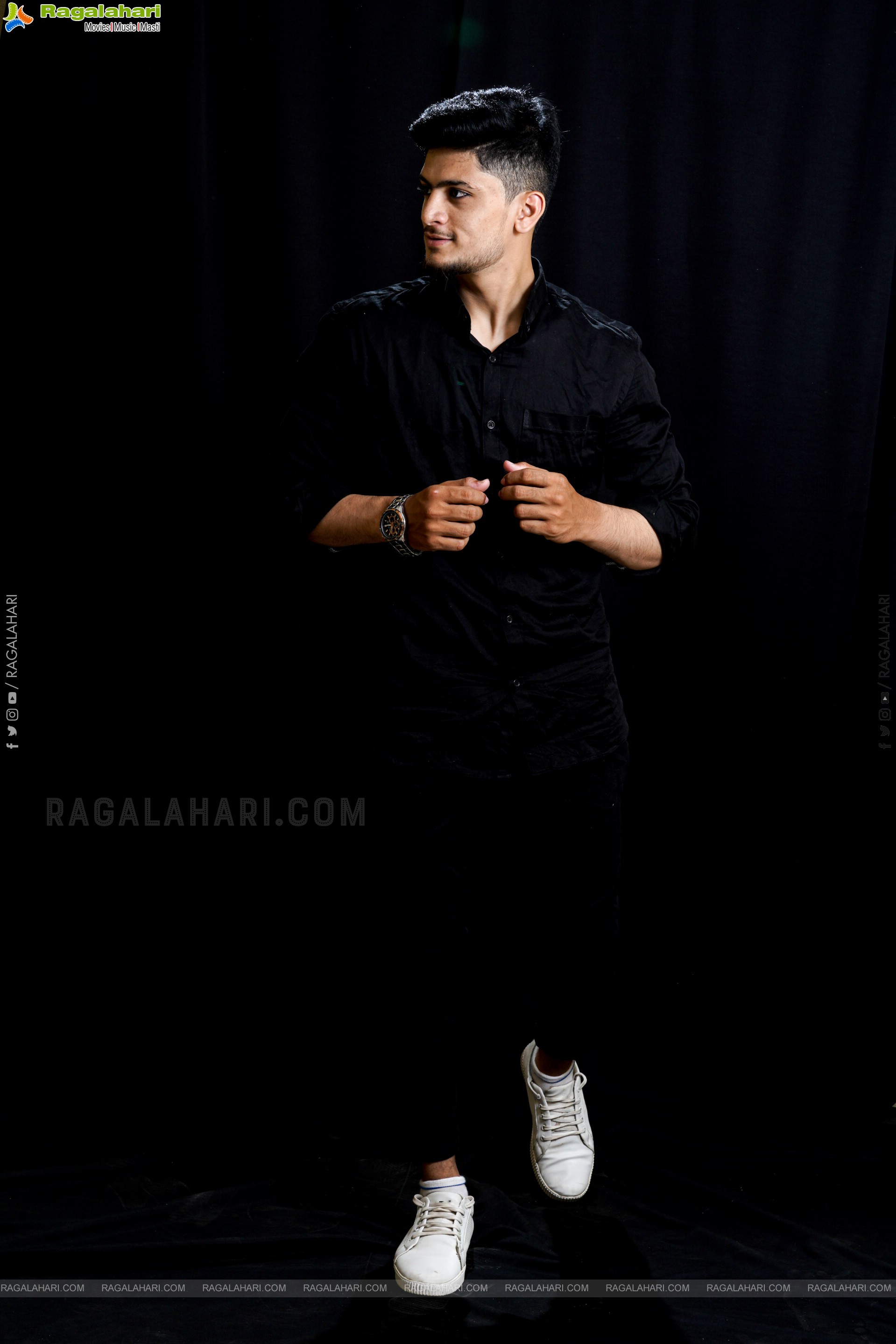 Model Mohd Ahsan Khan Photoshoot Stills, HD Photo Gallery