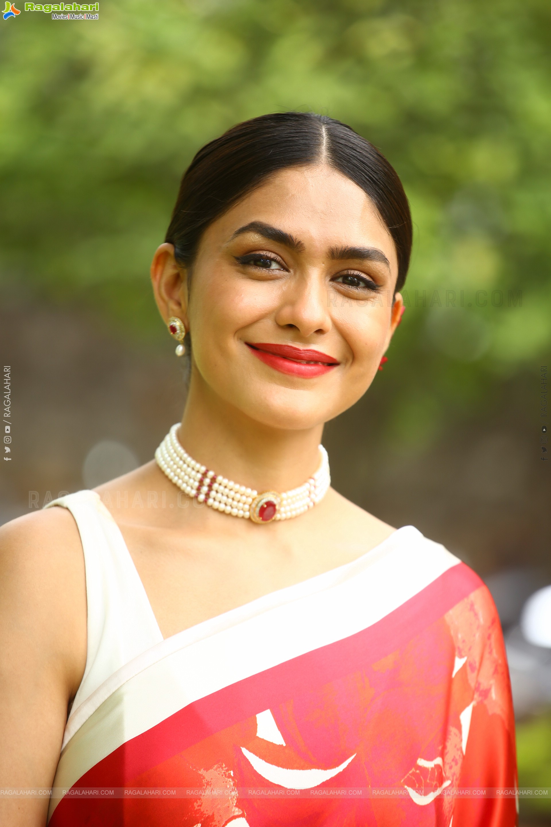 Mrunal Thakur at Sita Ramam Movie Song Launch, HD Photo Gallery