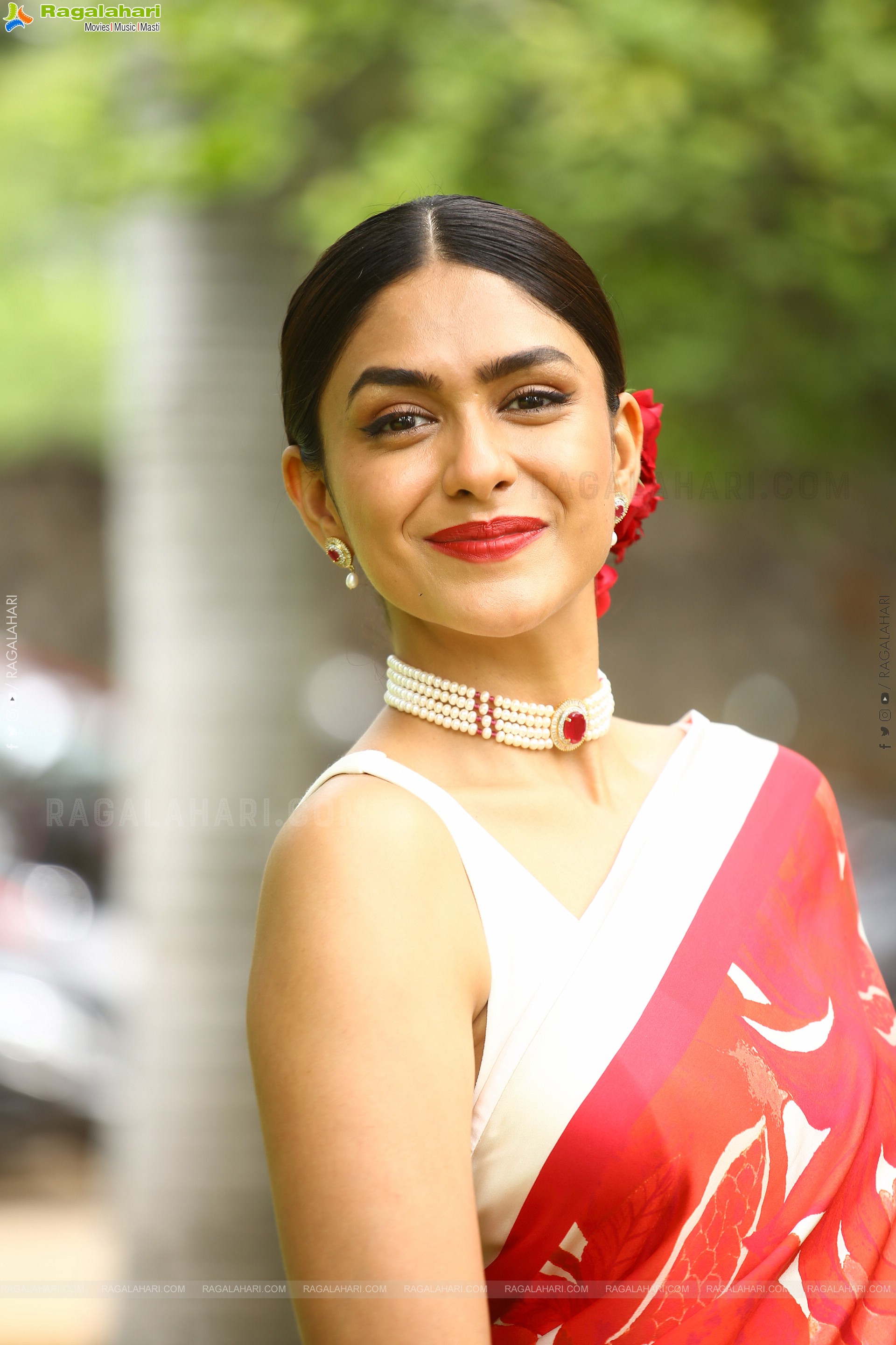 Mrunal Thakur at Sita Ramam Movie Song Launch, HD Photo Gallery