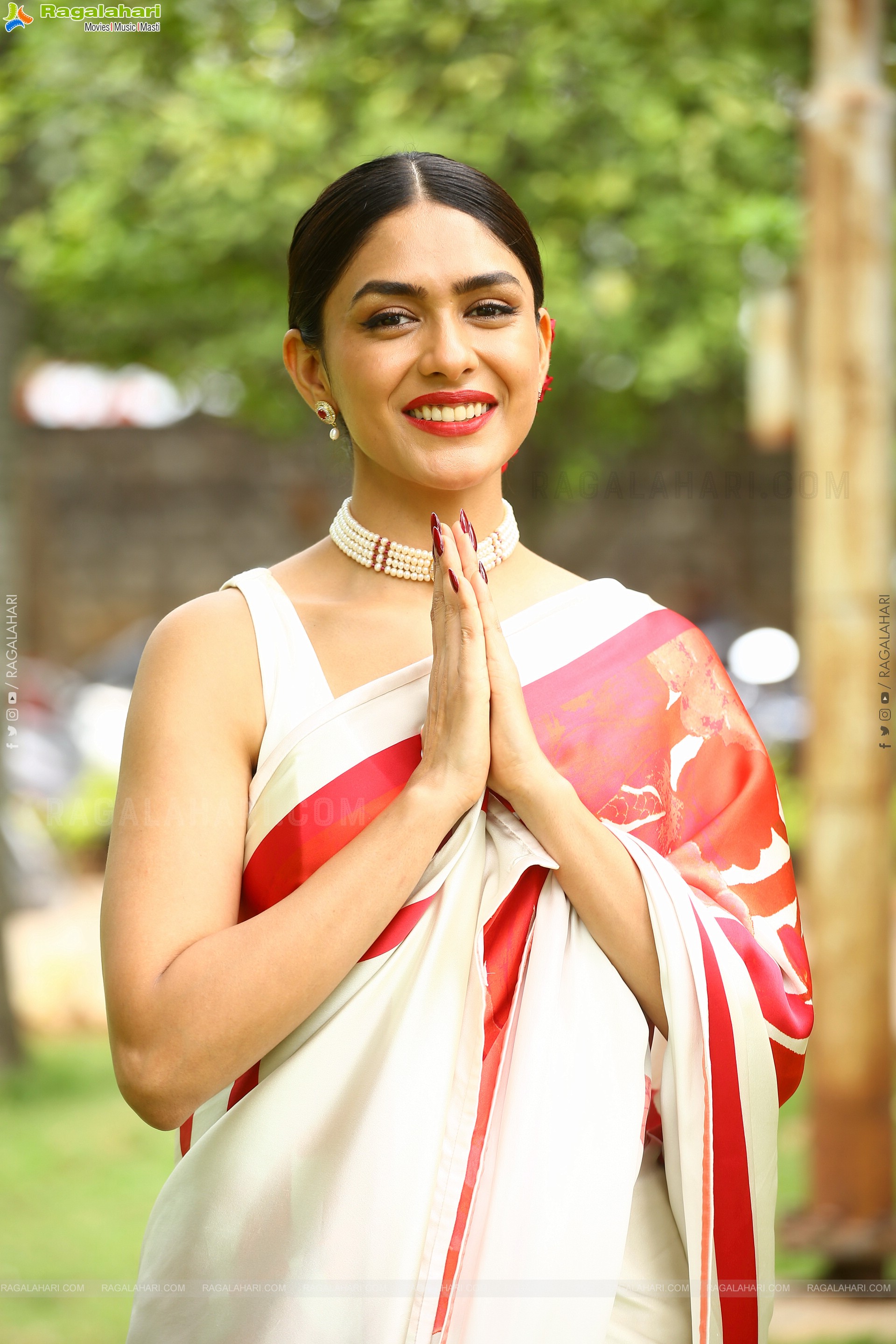 Mrunal Thakur at Sita Ramam Movie Song Launch, HD Photo Gallery