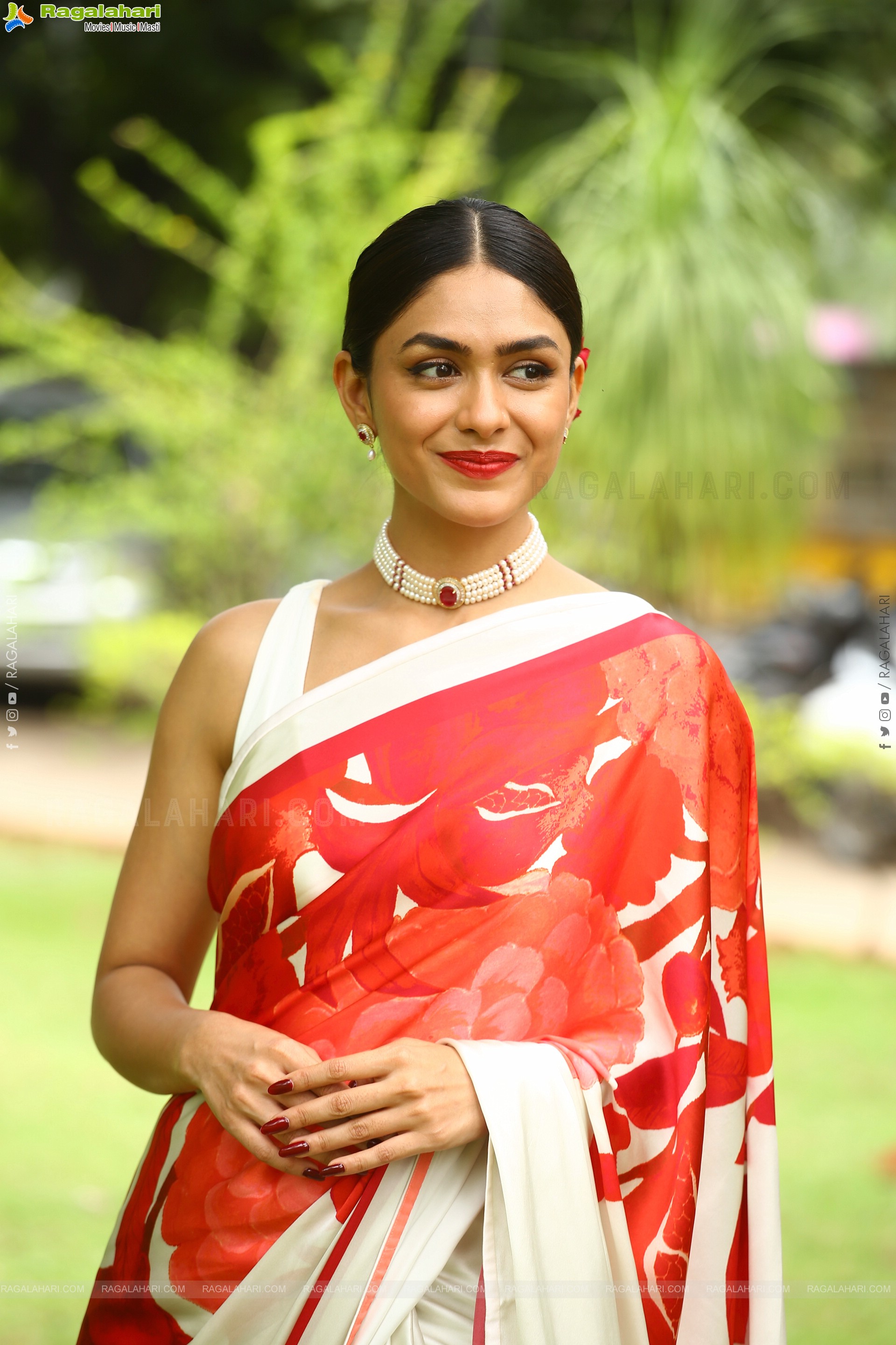 Mrunal Thakur at Sita Ramam Movie Song Launch, HD Photo Gallery