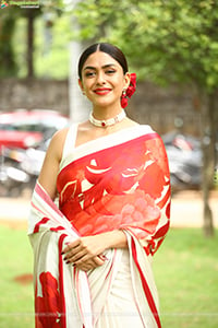 Mrunal Thakur at Sita Ramam Song Launch