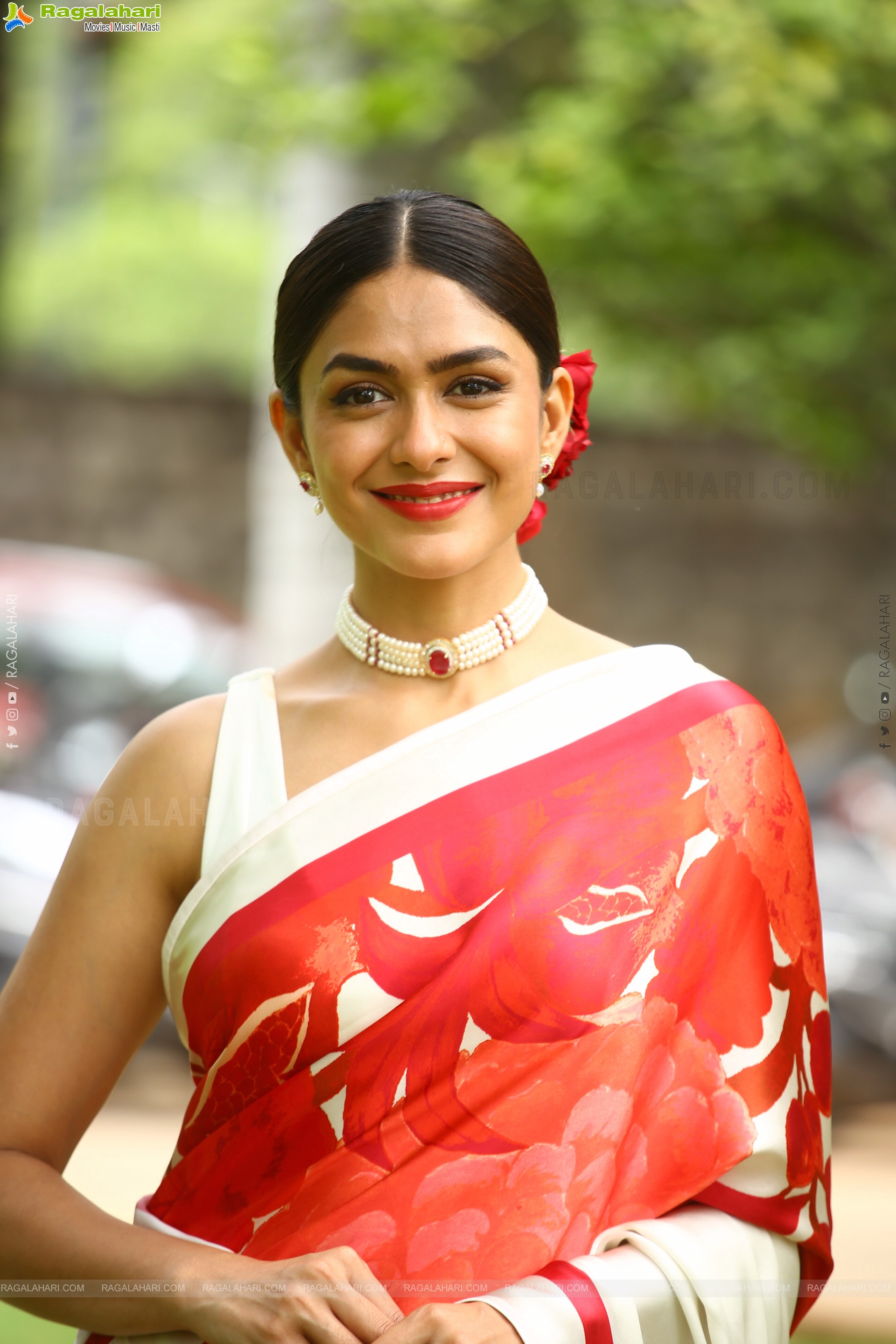 Mrunal Thakur at Sita Ramam Movie Song Launch, HD Photo Gallery