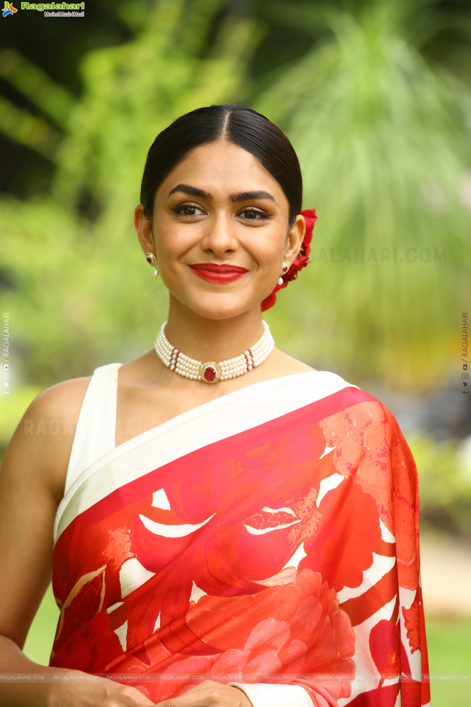 Mrunal Thakur at Sita Ramam Movie Song Launch, HD Photo Gallery