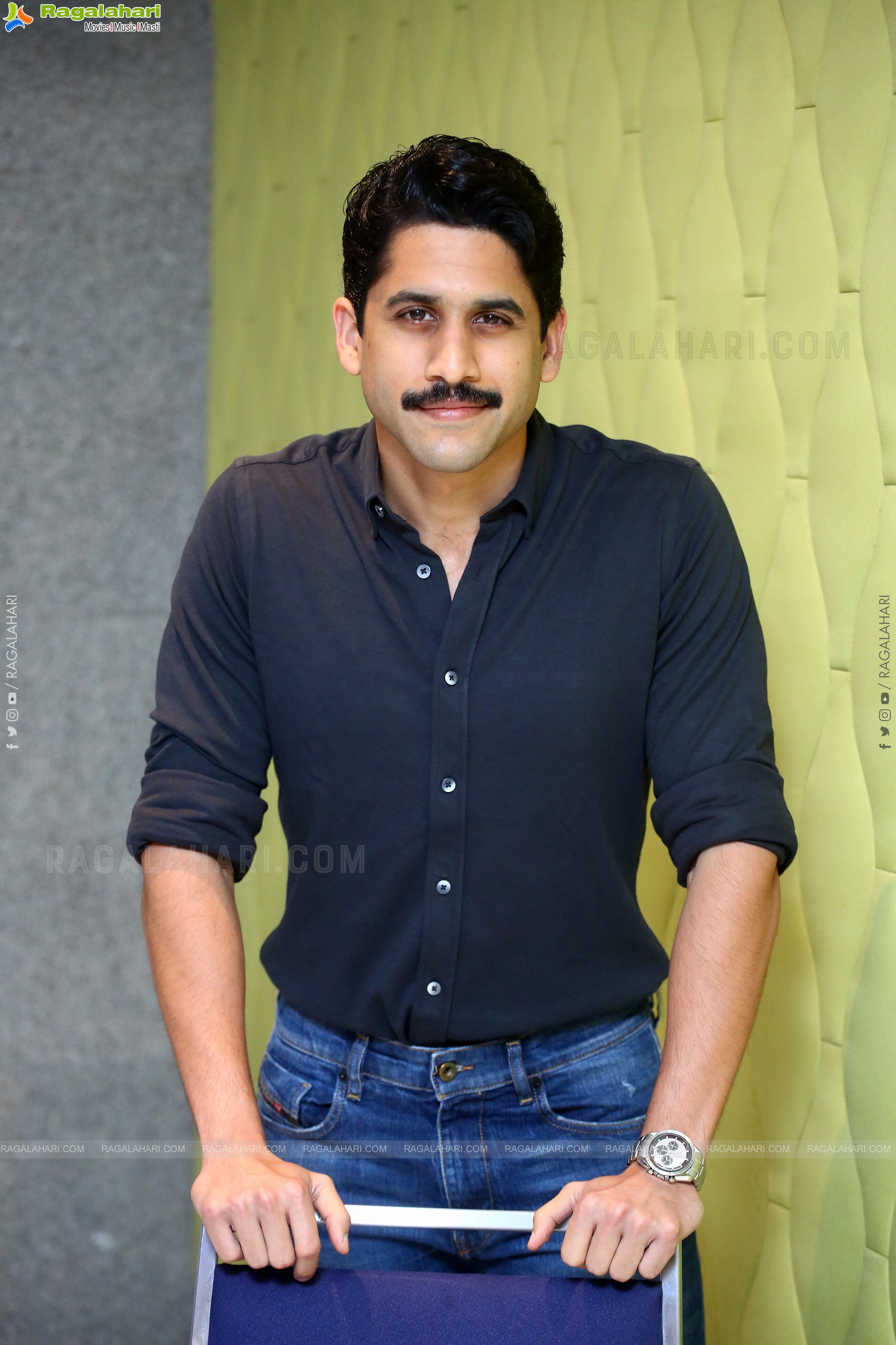 Naga Chaitanya Stills at Thank You Movie Interview, HD Photo Gallery