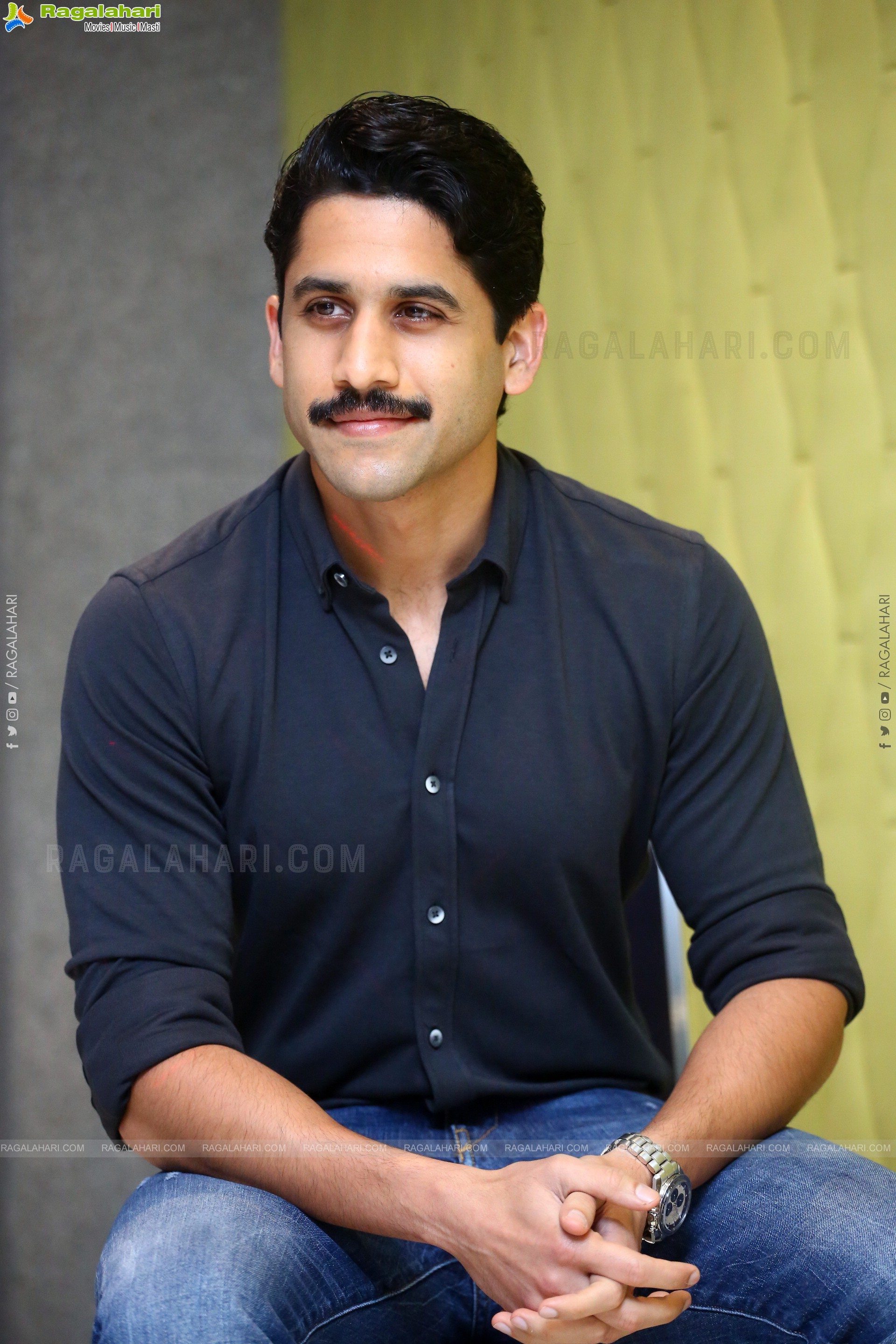 Naga Chaitanya Stills at Thank You Movie Interview, HD Photo Gallery