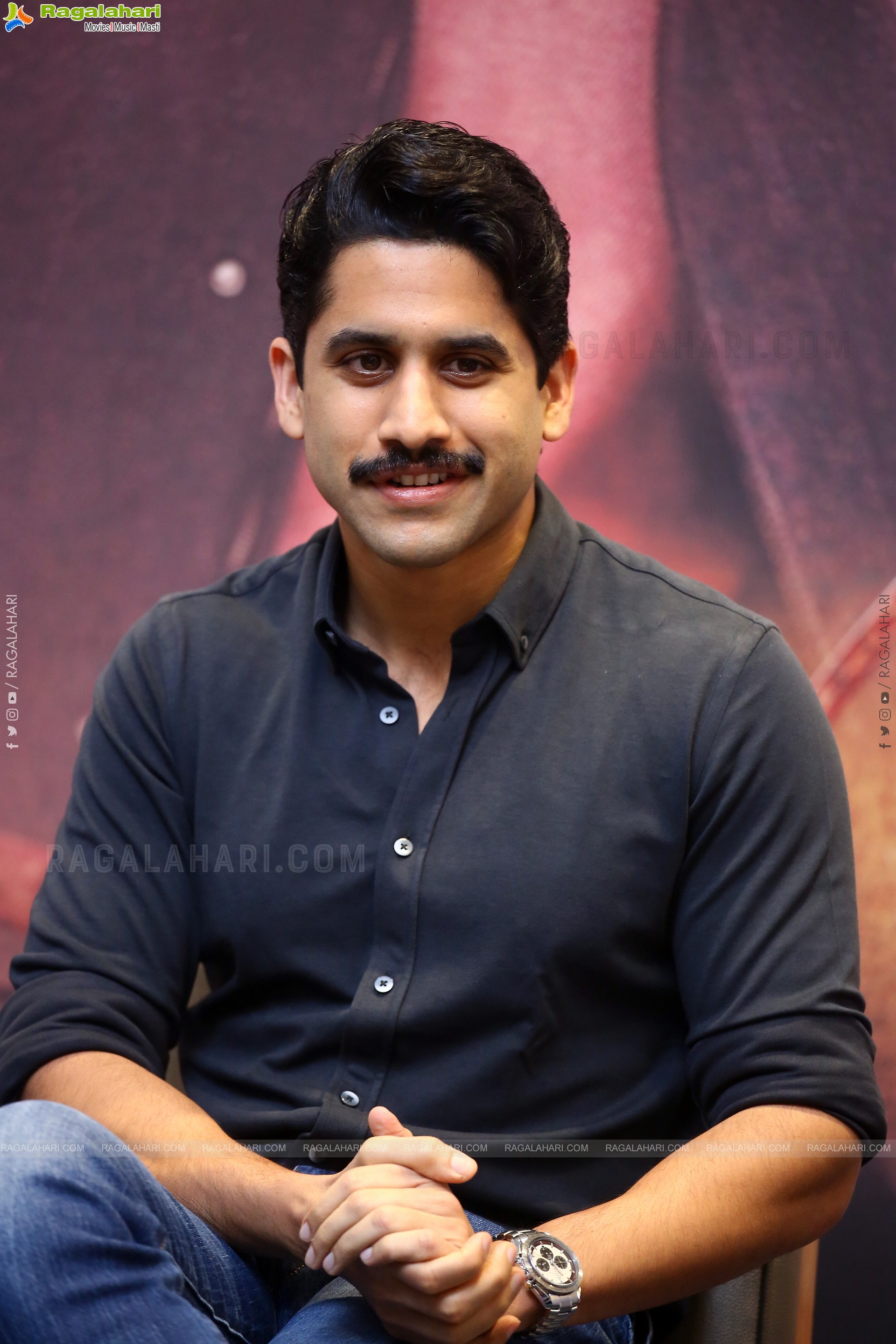 Naga Chaitanya Stills at Thank You Movie Interview, HD Photo Gallery