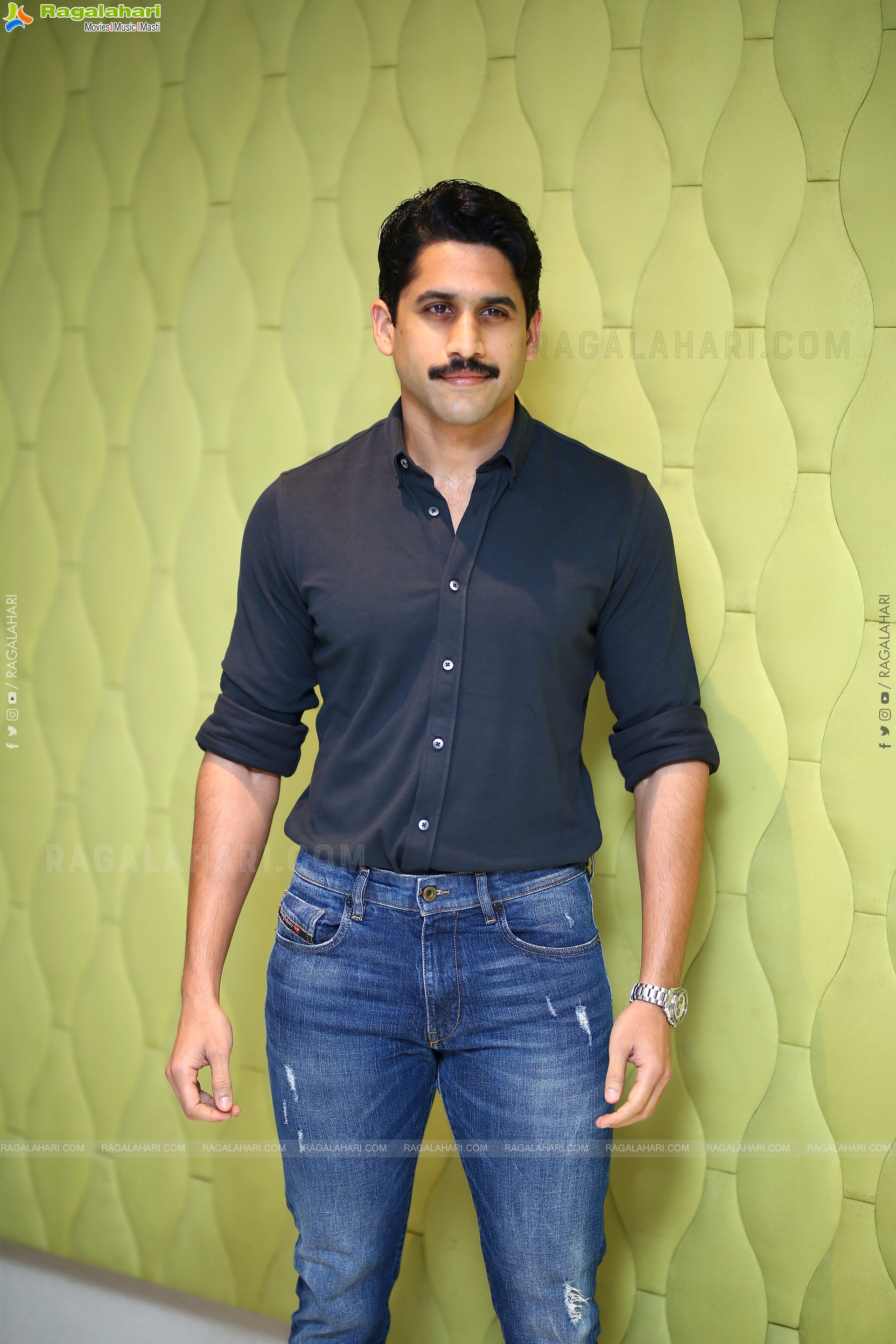 Naga Chaitanya Stills at Thank You Movie Interview, HD Photo Gallery