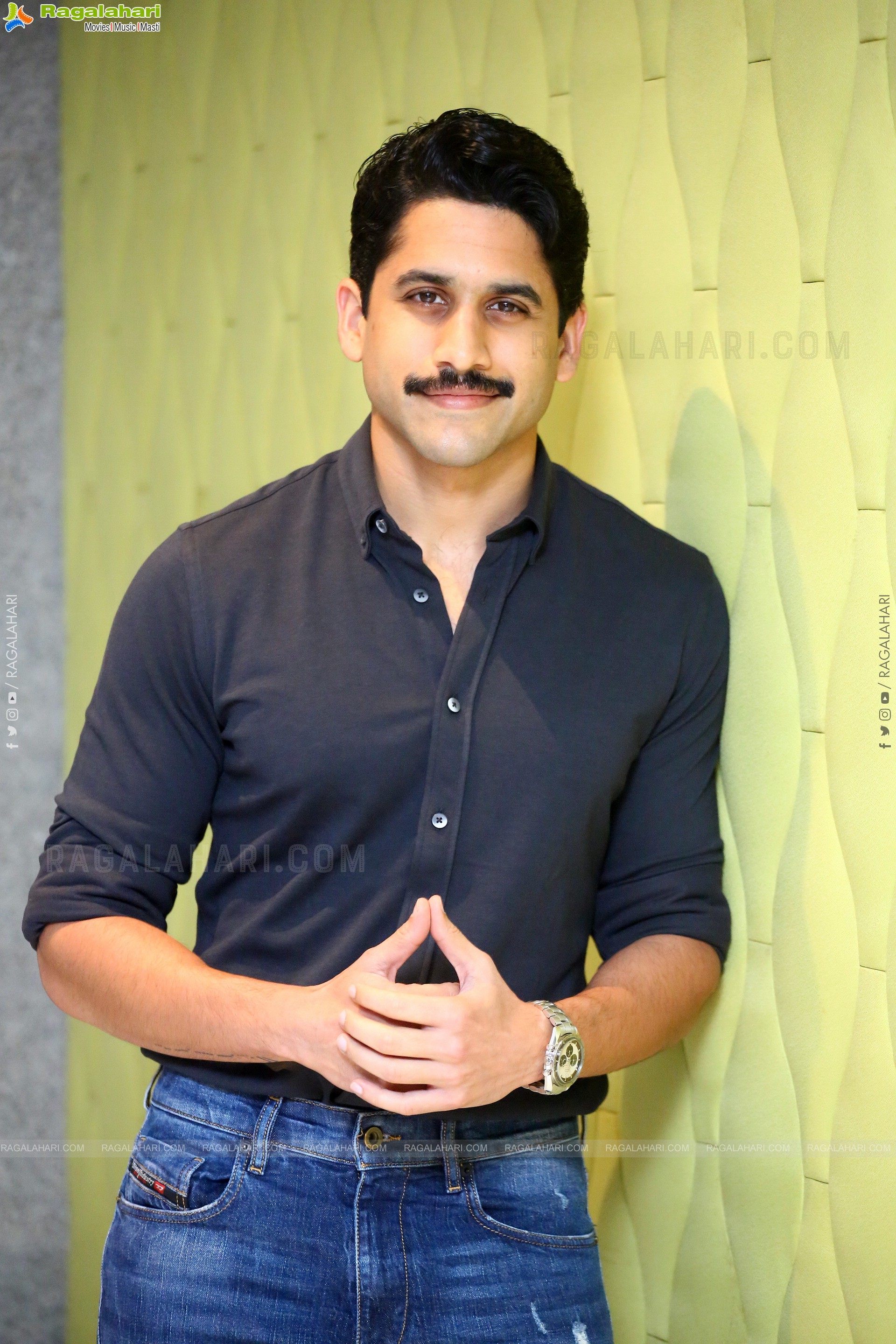 Naga Chaitanya Stills at Thank You Movie Interview, HD Photo Gallery