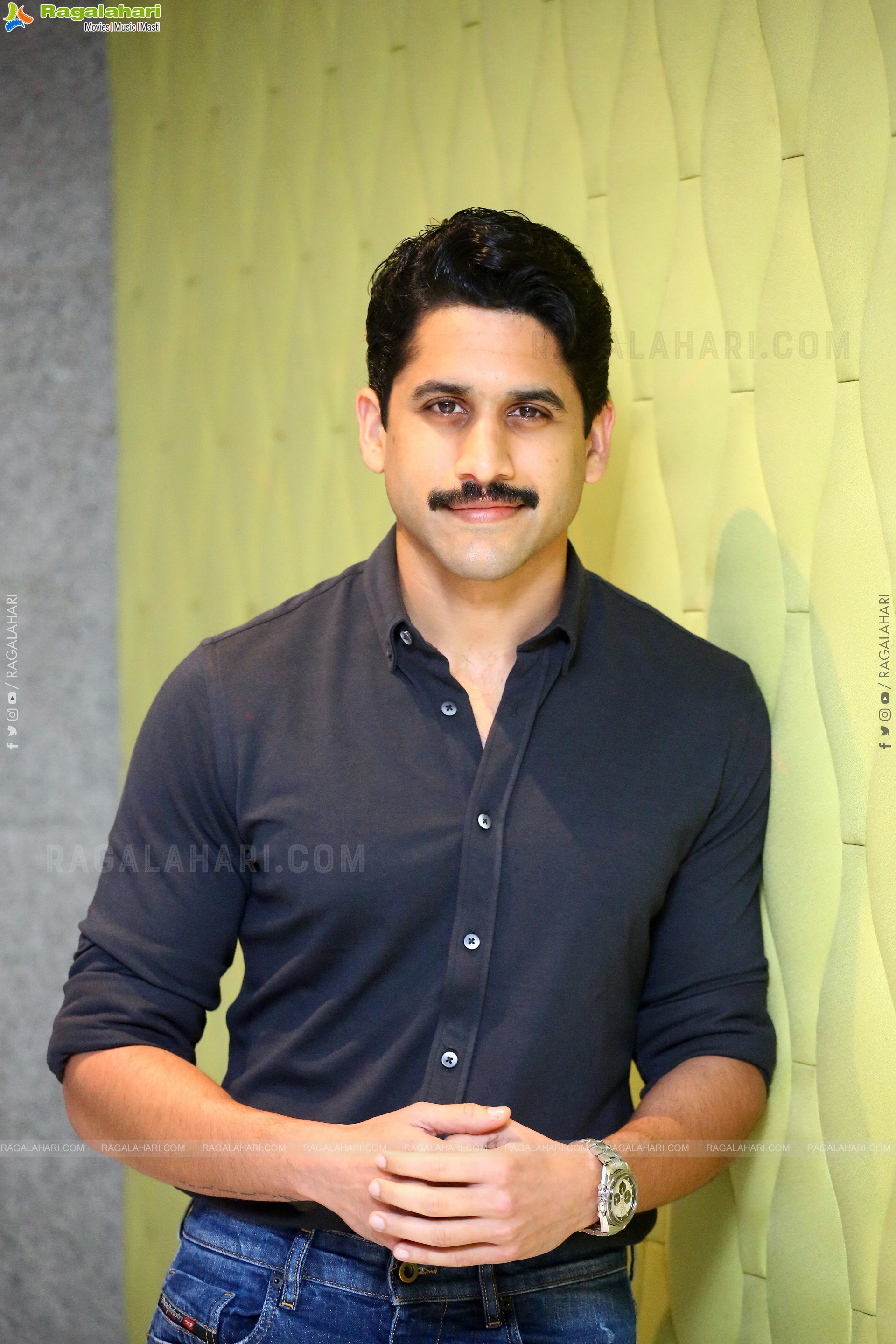 Naga Chaitanya Stills at Thank You Movie Interview, HD Photo Gallery