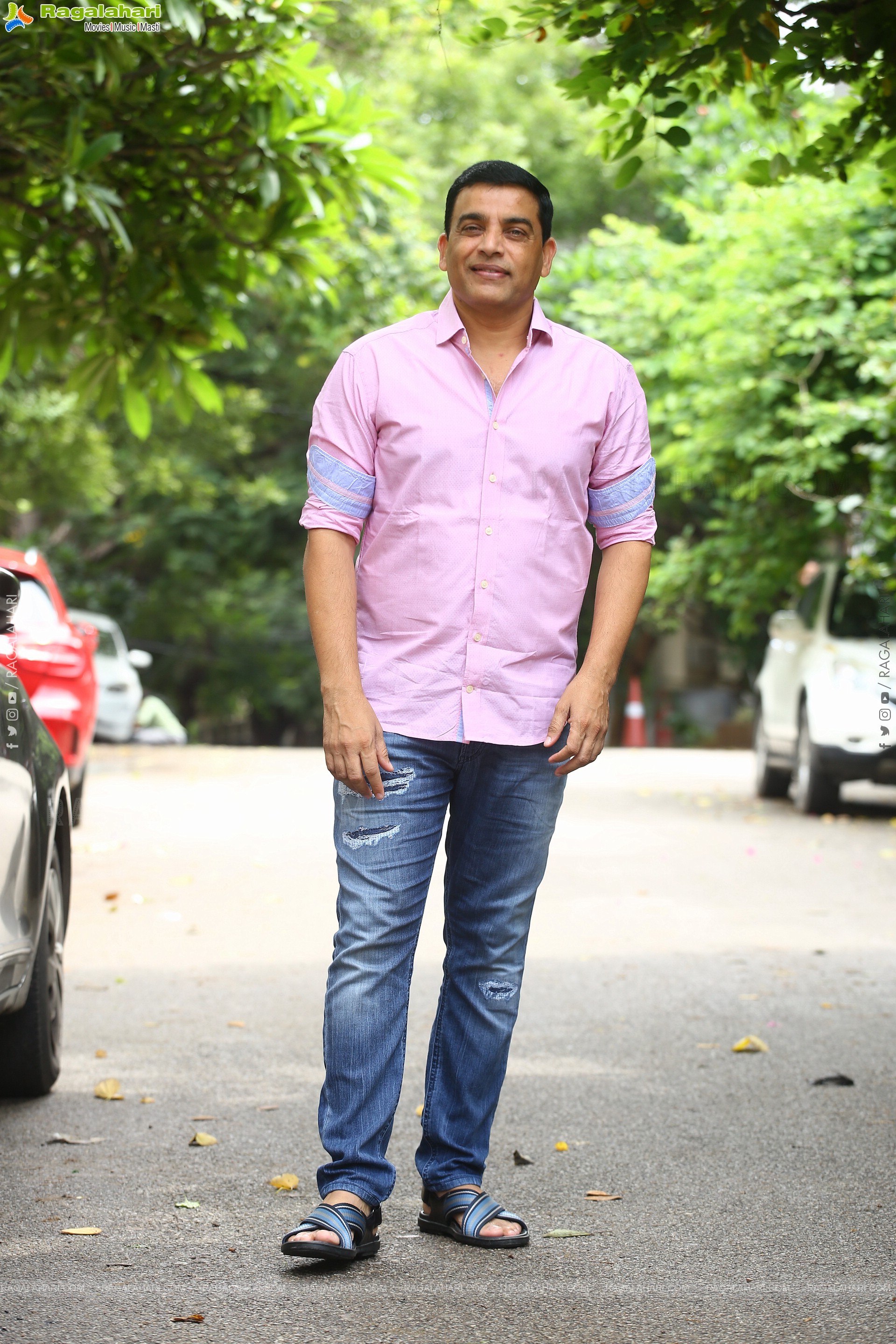 Producer Dil Raju Interview Stills, HD Photo Gallery