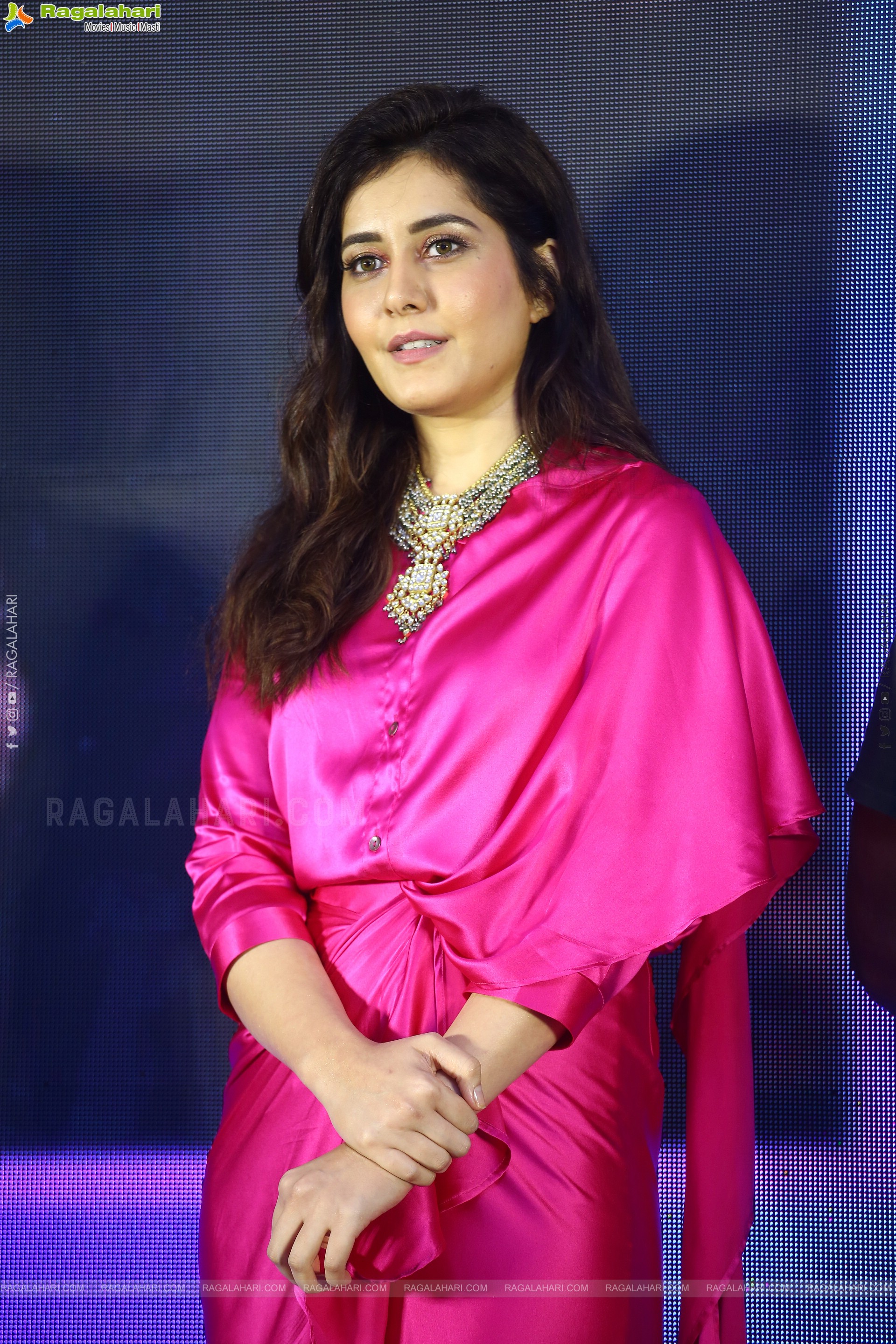 Raashi Khanna at Thank You Movie Trailer Launch, HD Photo Gallery