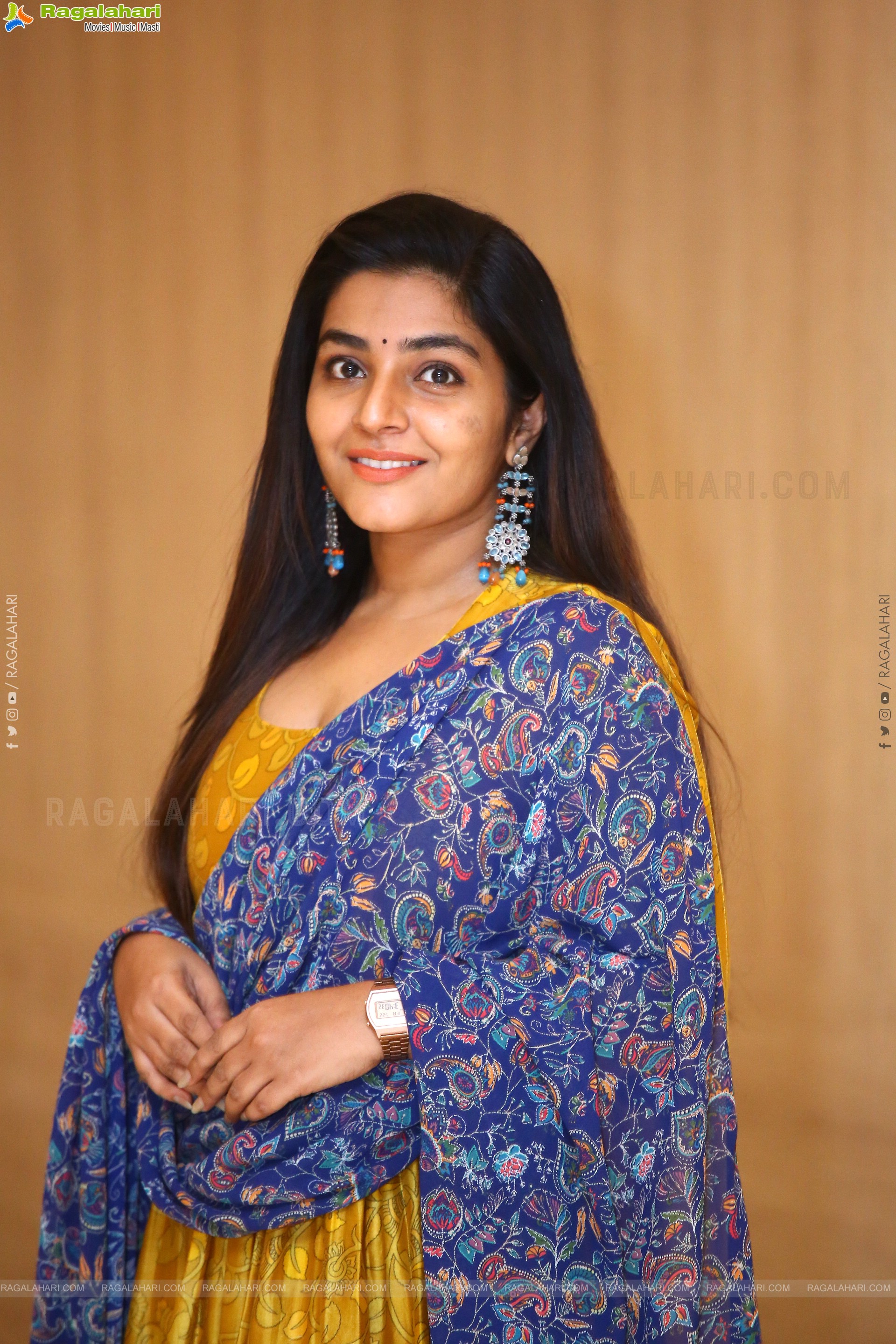 Rajisha Vijayan at Ramarao On Duty Movie Interview, HD Photo Gallery