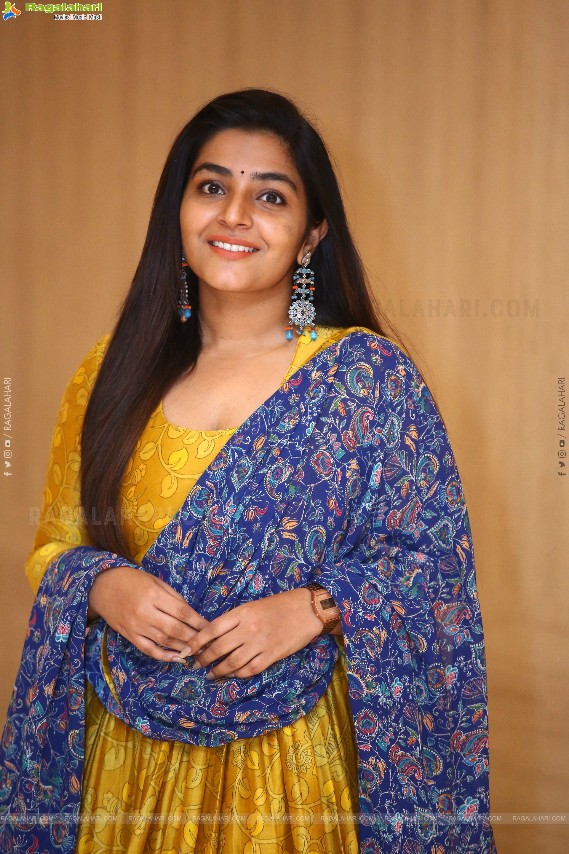 Rajisha Vijayan at Ramarao On Duty Movie Interview, HD Photo Gallery