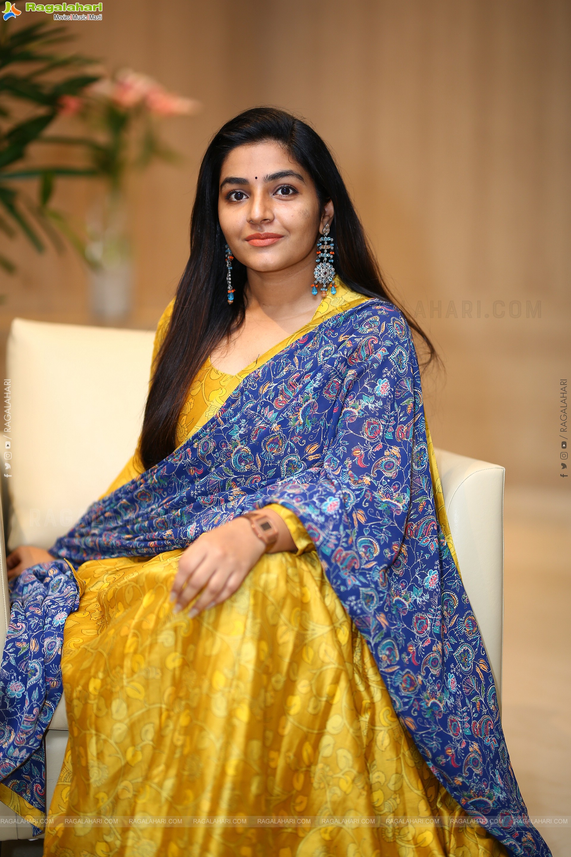 Rajisha Vijayan at Ramarao On Duty Movie Interview, HD Photo Gallery