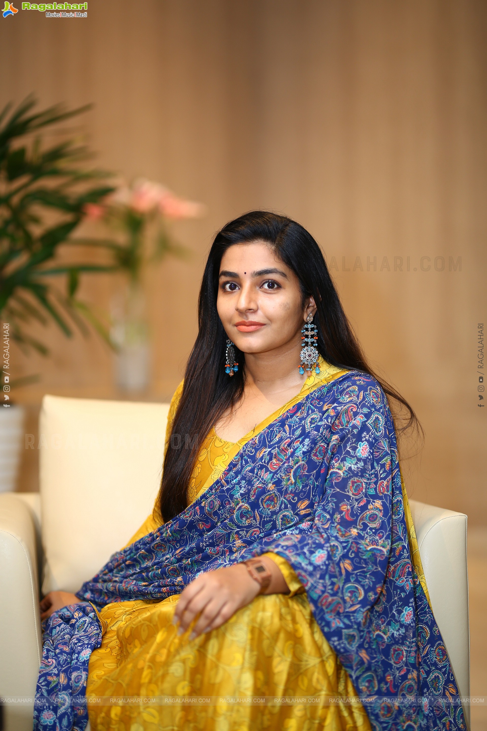 Rajisha Vijayan at Ramarao On Duty Movie Interview, HD Photo Gallery