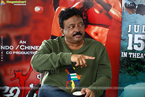 Ram Gopal Varma at Ladki Movie Interview