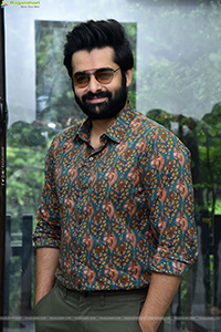 Ram Pothineni at The Warrior Interview