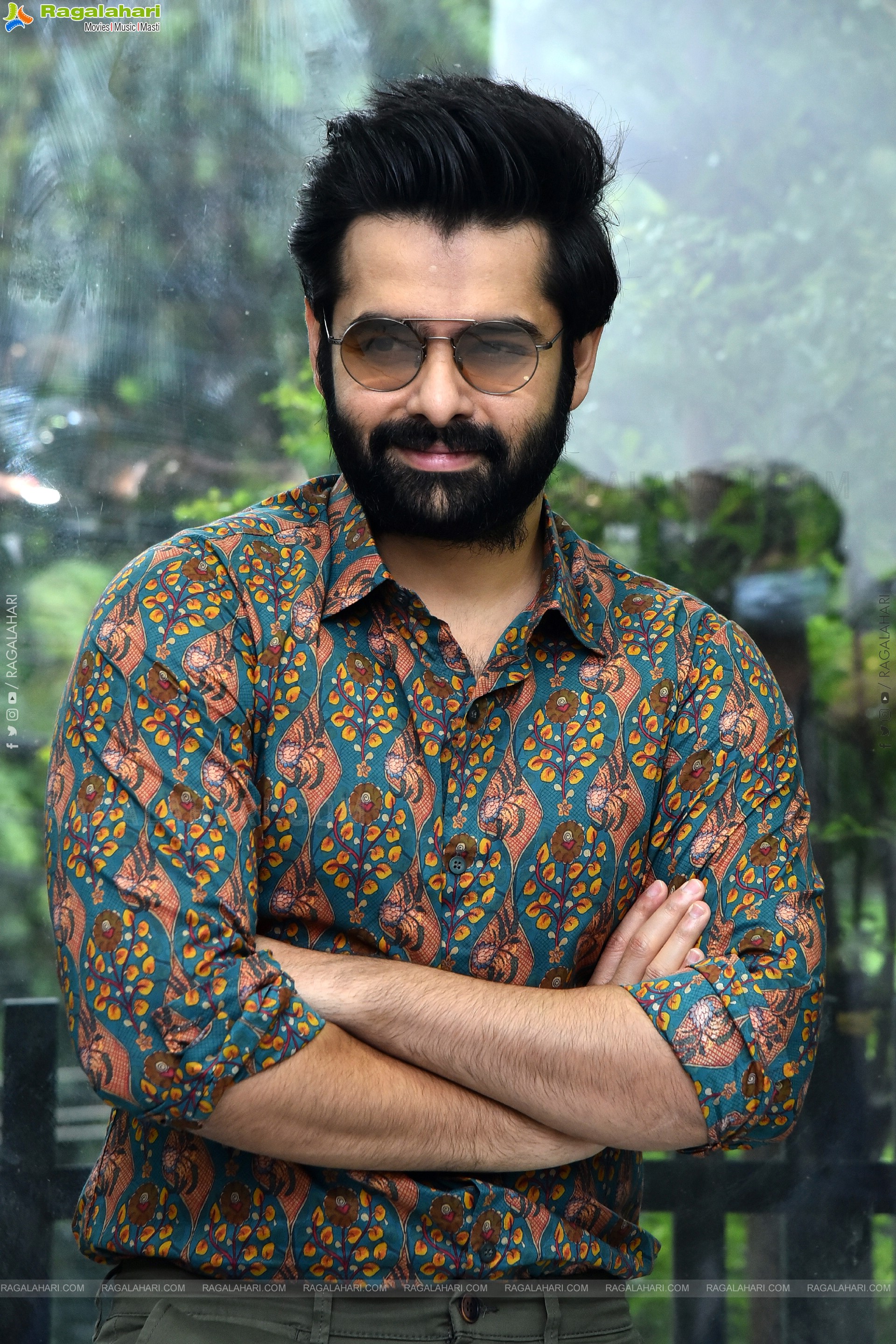 Ram Pothineni at The Warrior movie Interview, HD Photo Gallery