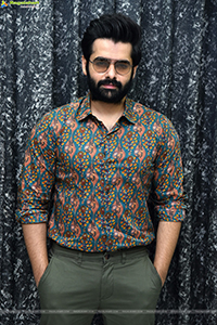 Ram Pothineni at The Warrior Interview