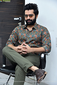 Ram Pothineni at The Warrior Interview