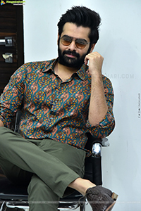 Ram Pothineni at The Warrior Interview