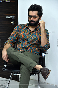 Ram Pothineni at The Warrior Interview