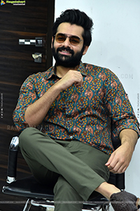 Ram Pothineni at The Warrior Interview