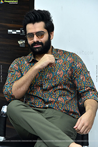 Ram Pothineni at The Warrior Interview