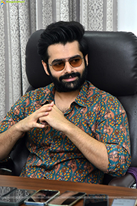 Ram Pothineni at The Warrior Interview