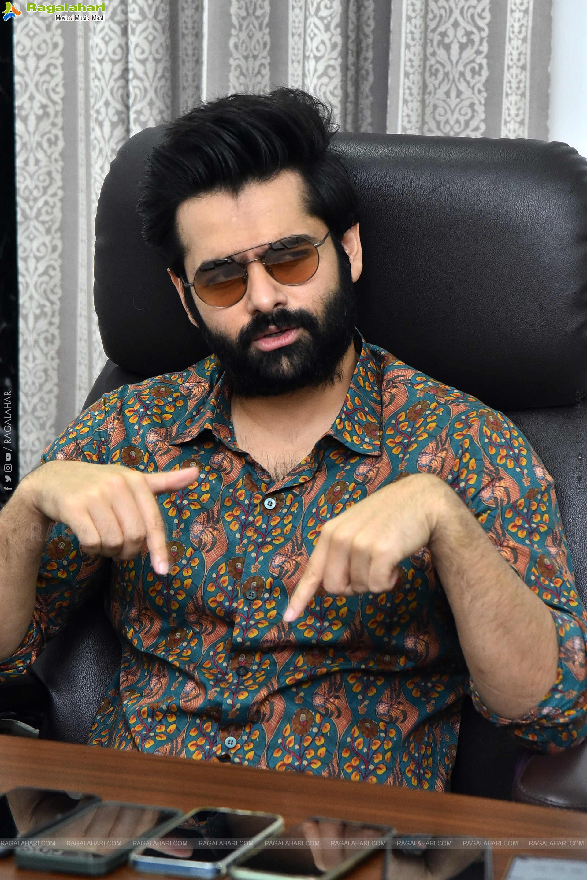 Ram Pothineni at The Warrior movie Interview, HD Photo Gallery