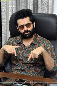 Ram Pothineni at The Warrior Interview