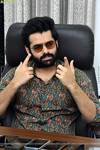 Ram Pothineni at The Warrior Interview