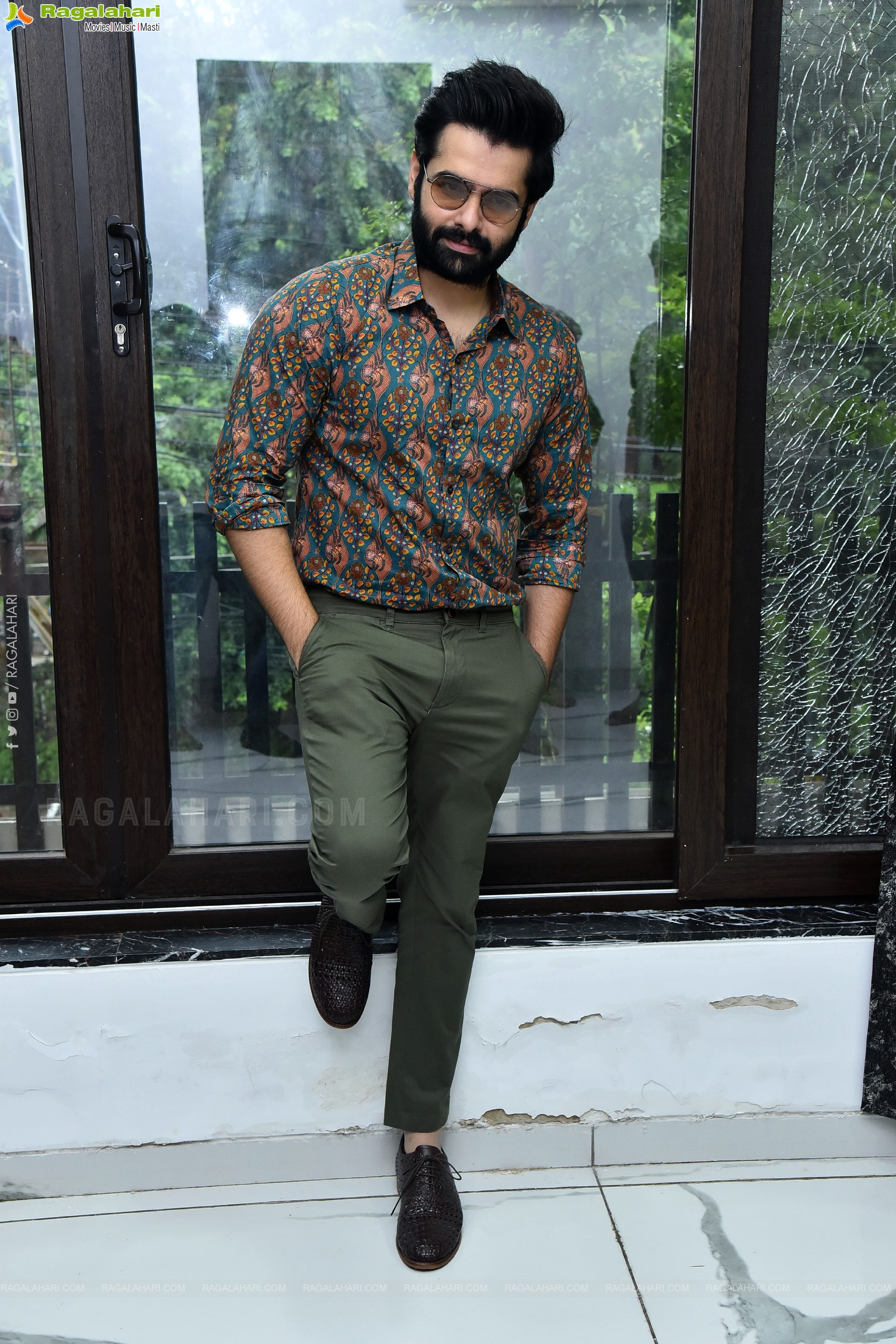 Ram Pothineni at The Warrior movie Interview, HD Photo Gallery