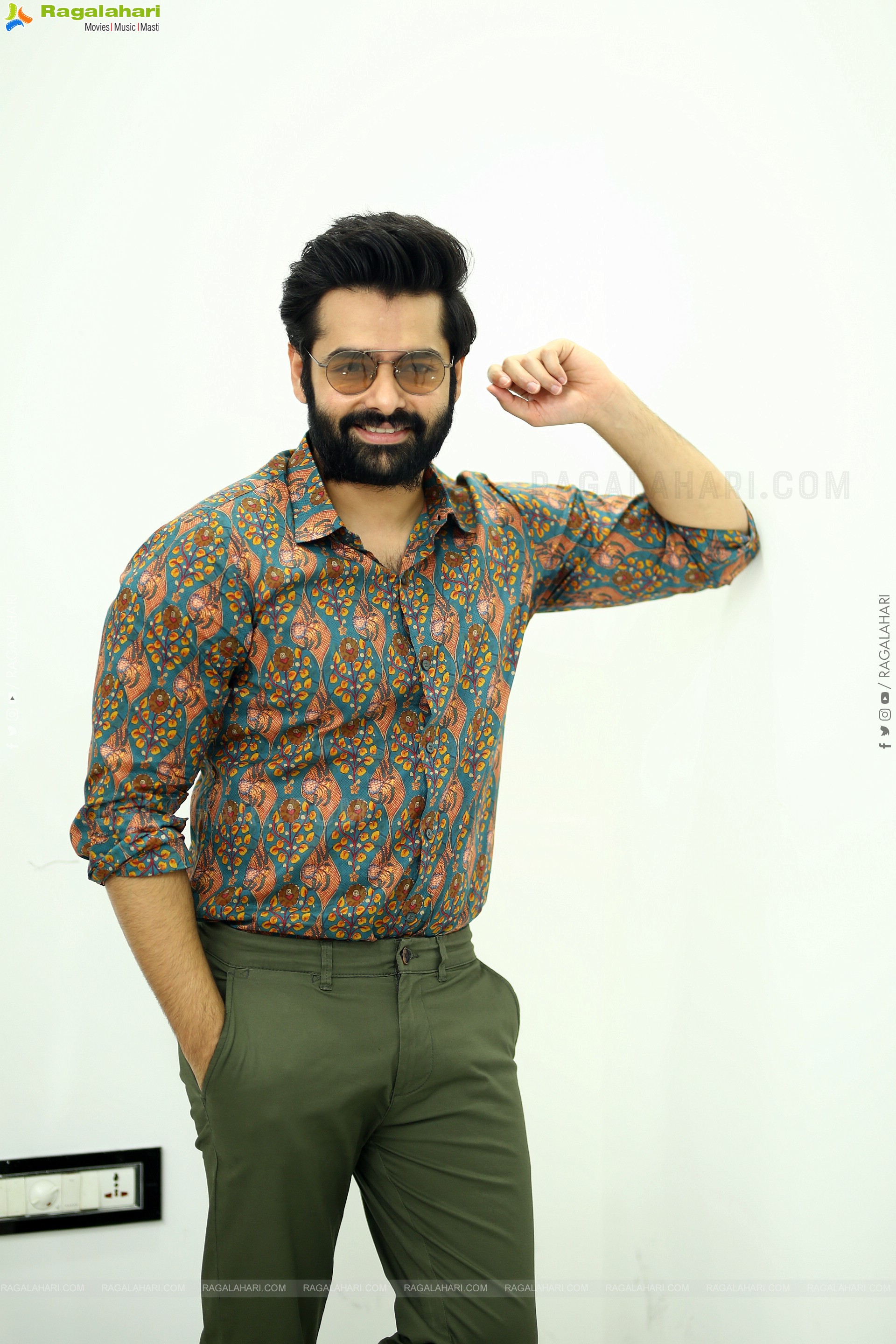 Ram Pothineni at The Warrior movie Interview, HD Photo Gallery