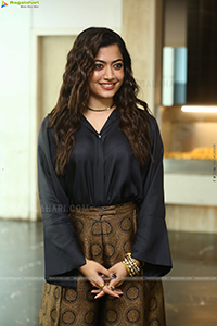 Rashmika Mandanna at Sita Ramam Trailer Launch