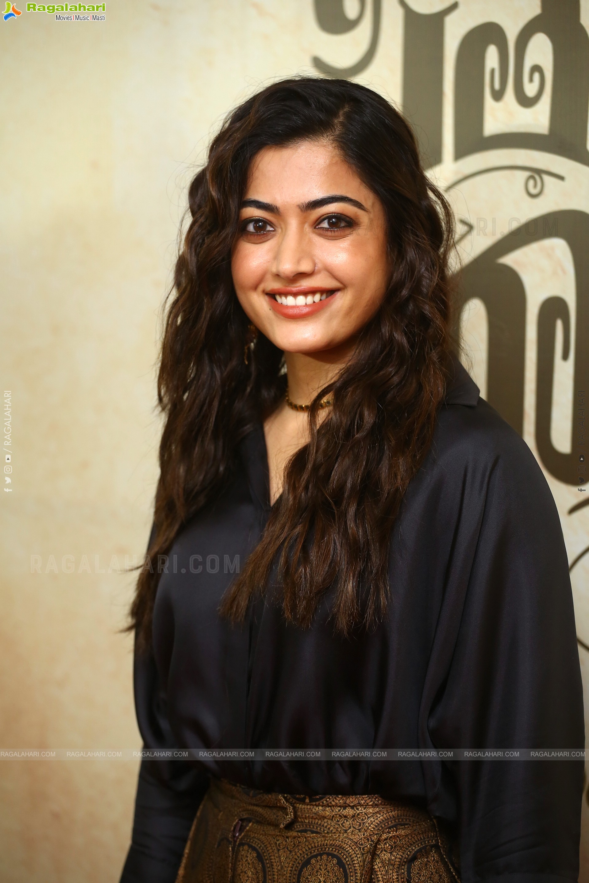 Rashmika Mandanna at Sita Ramam Movie Trailer Launch, HD Photo Gallery