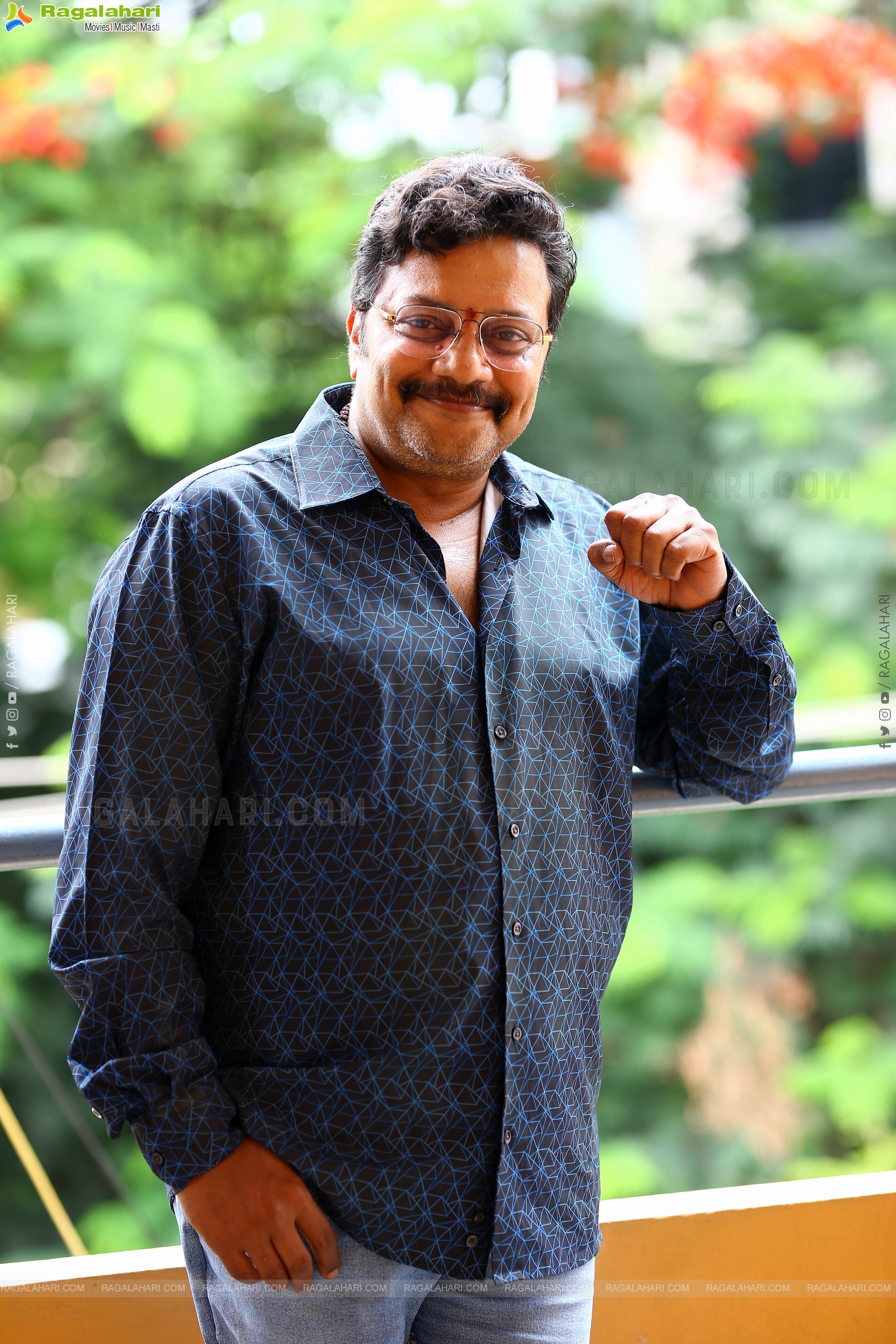 Saikumar at Gandhara Movie Interview, HD Photo Gallery