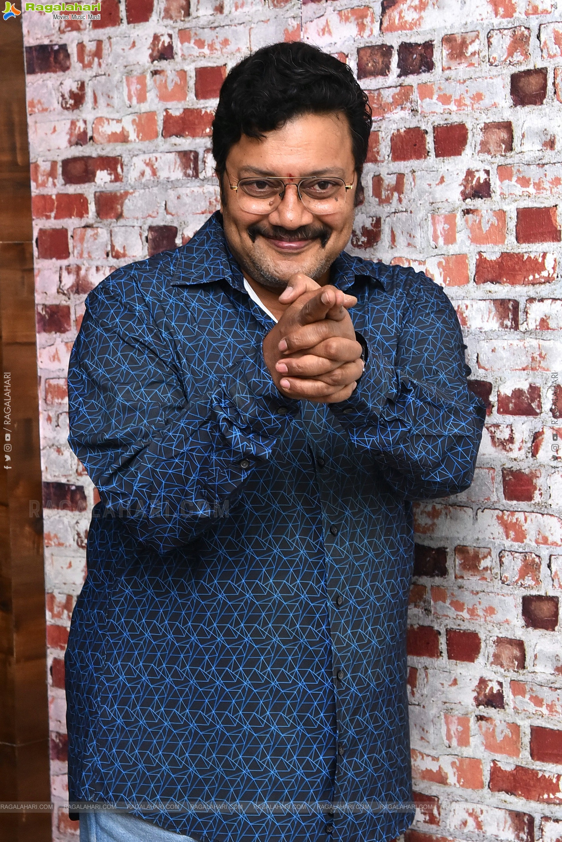 Saikumar at Gandhara Movie Interview, HD Photo Gallery