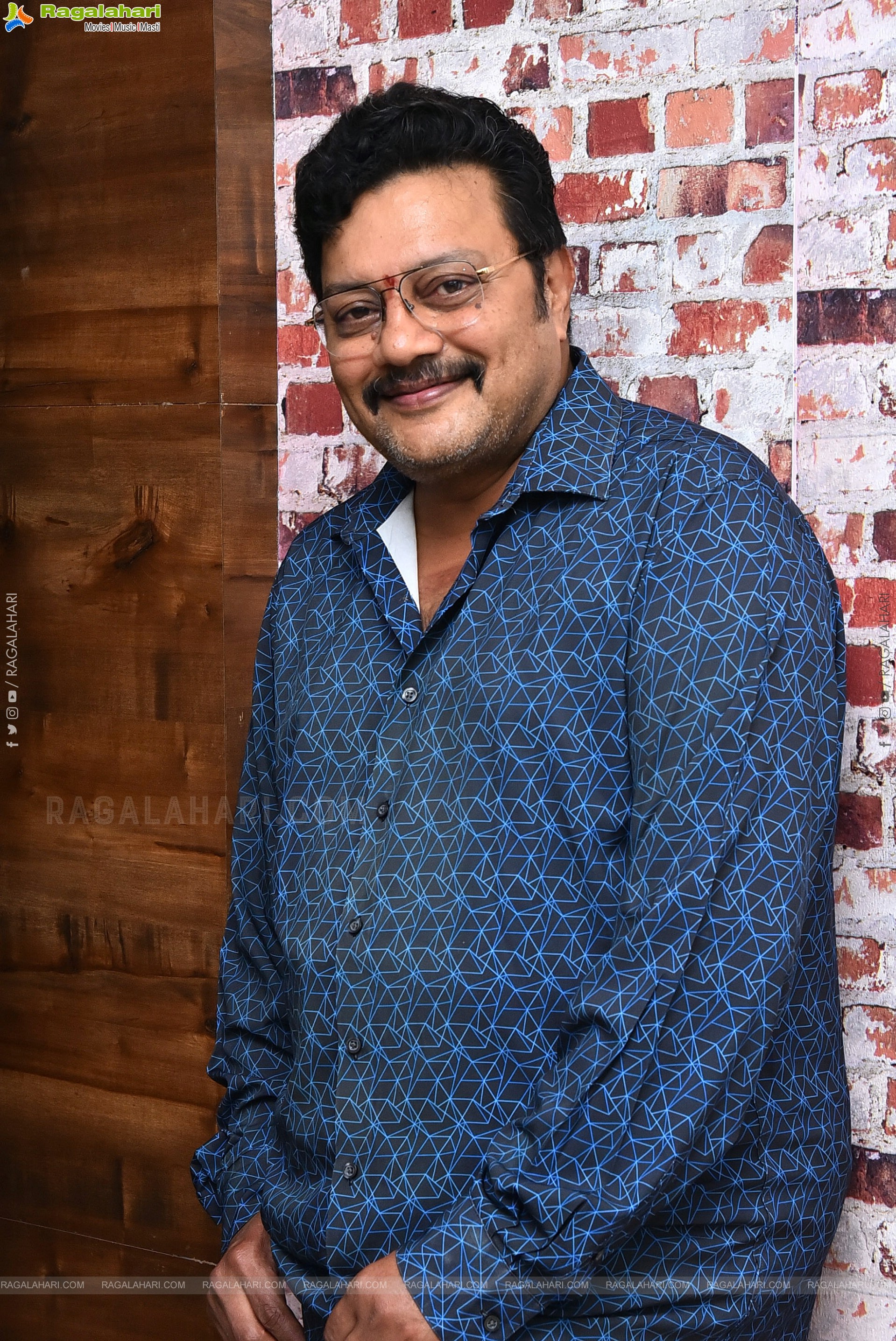 Saikumar at Gandhara Movie Interview, HD Photo Gallery